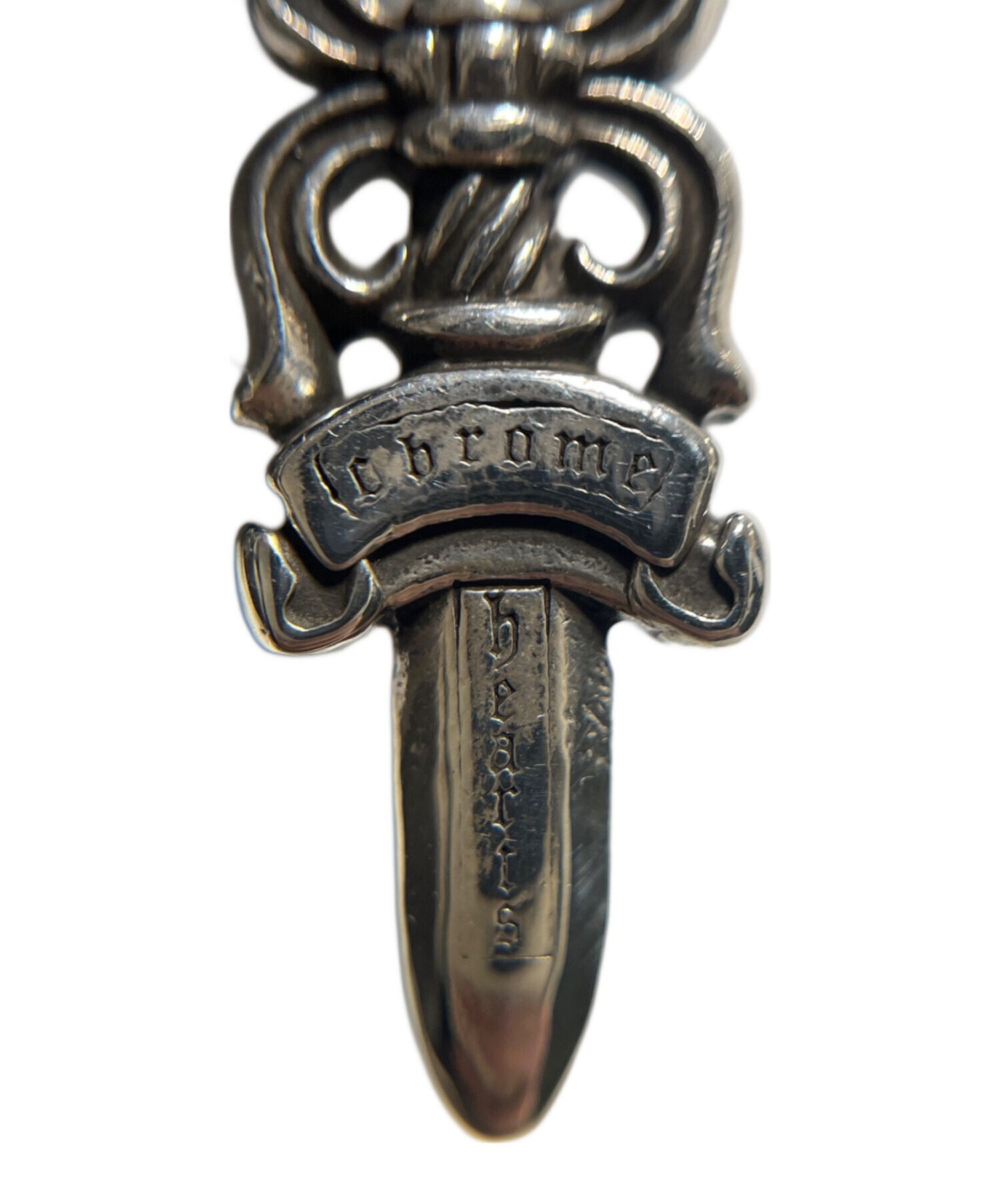 Chrome hearts クロームハーツ　rng&no5 dggr キーリング 中古・古着通販】CHROME HEARTS (クロムハーツ) RNG&No5 DGGR