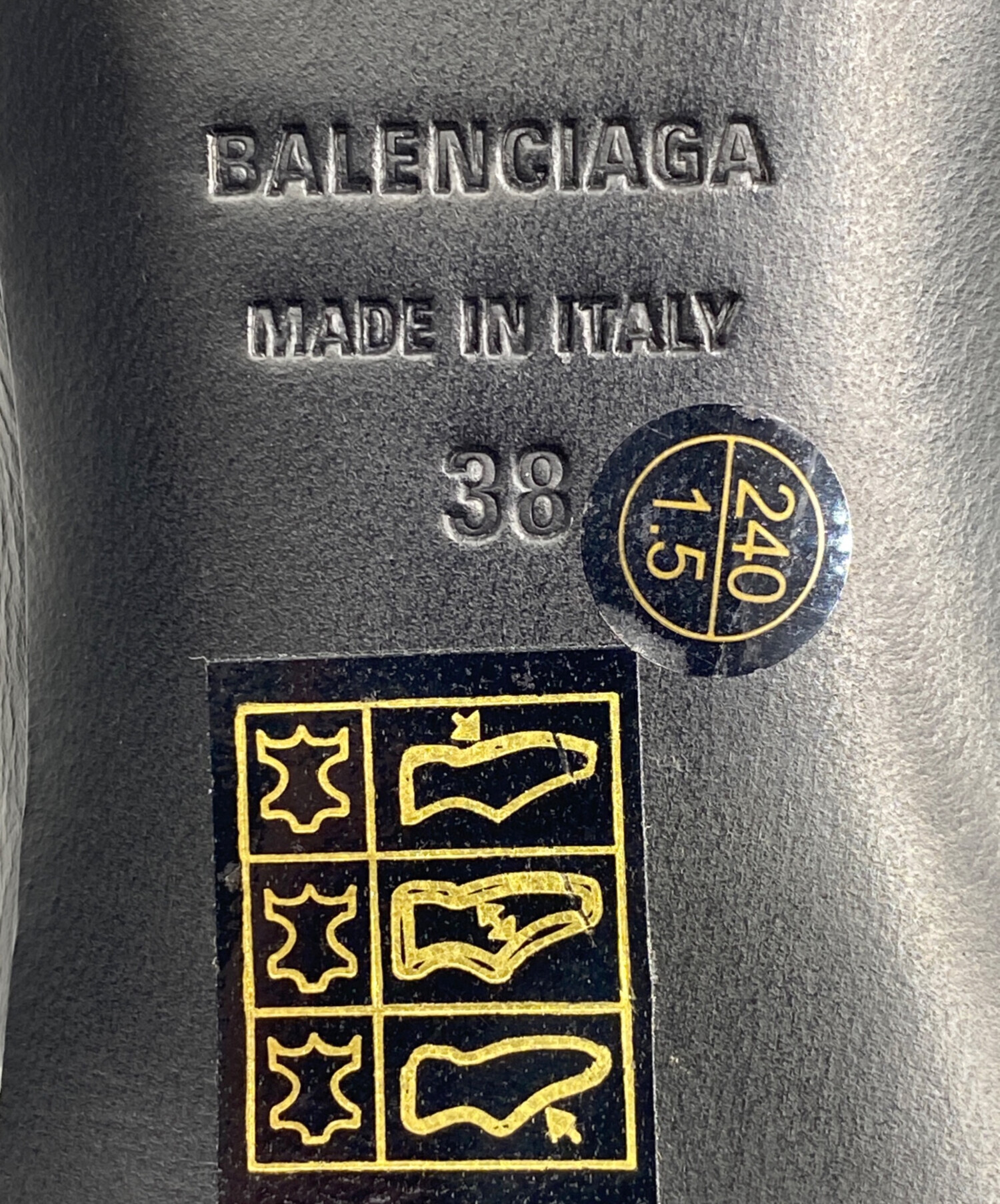 中古・古着通販】BALENCIAGA (バレンシアガ) スクエアトゥミュール