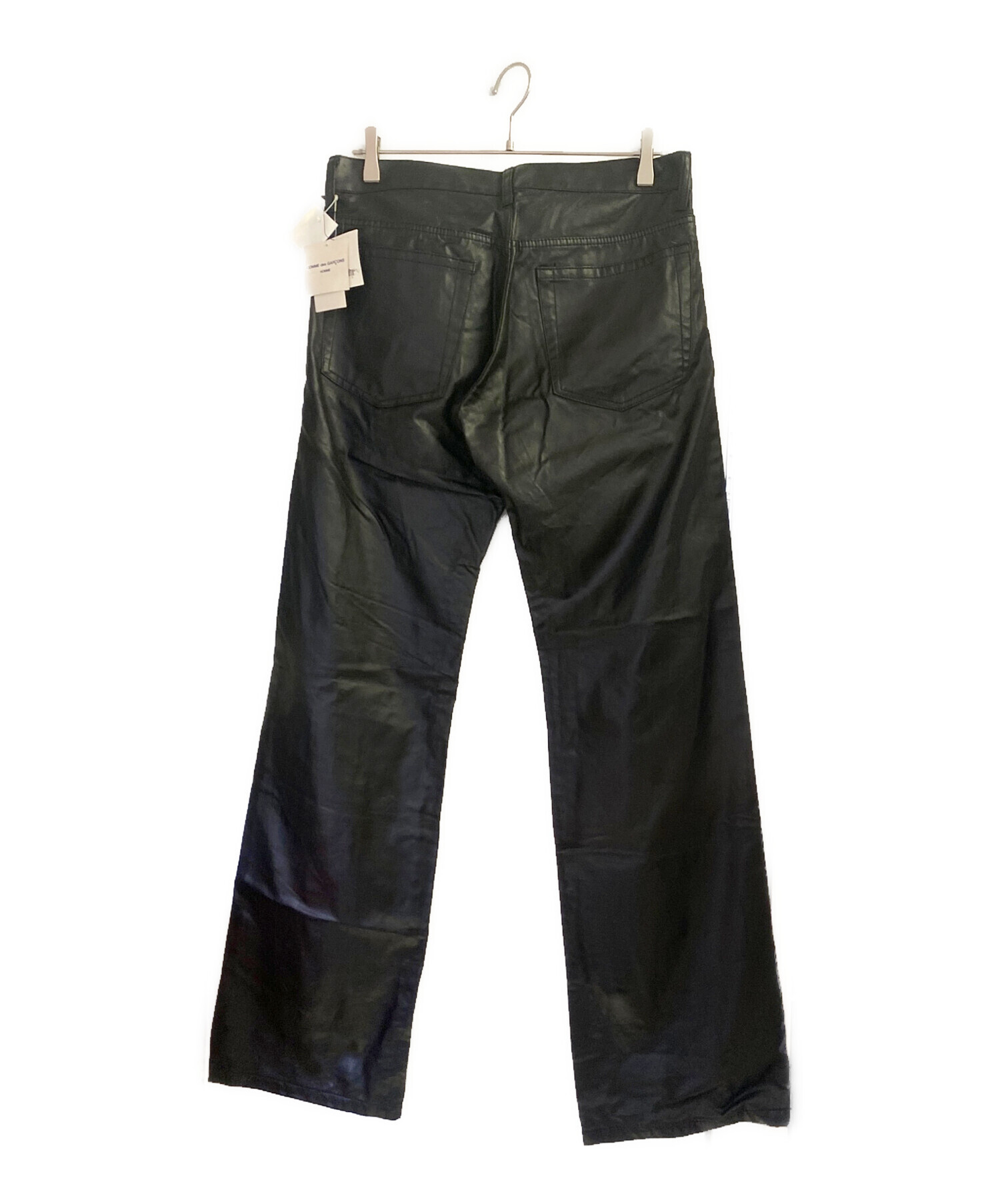 コムデギャルソンオム 田中オム ad2000 レザーパンツ スエード 牛革 中古・古着通販】COMME des GARCONS HOMME (コムデギャルソン オム