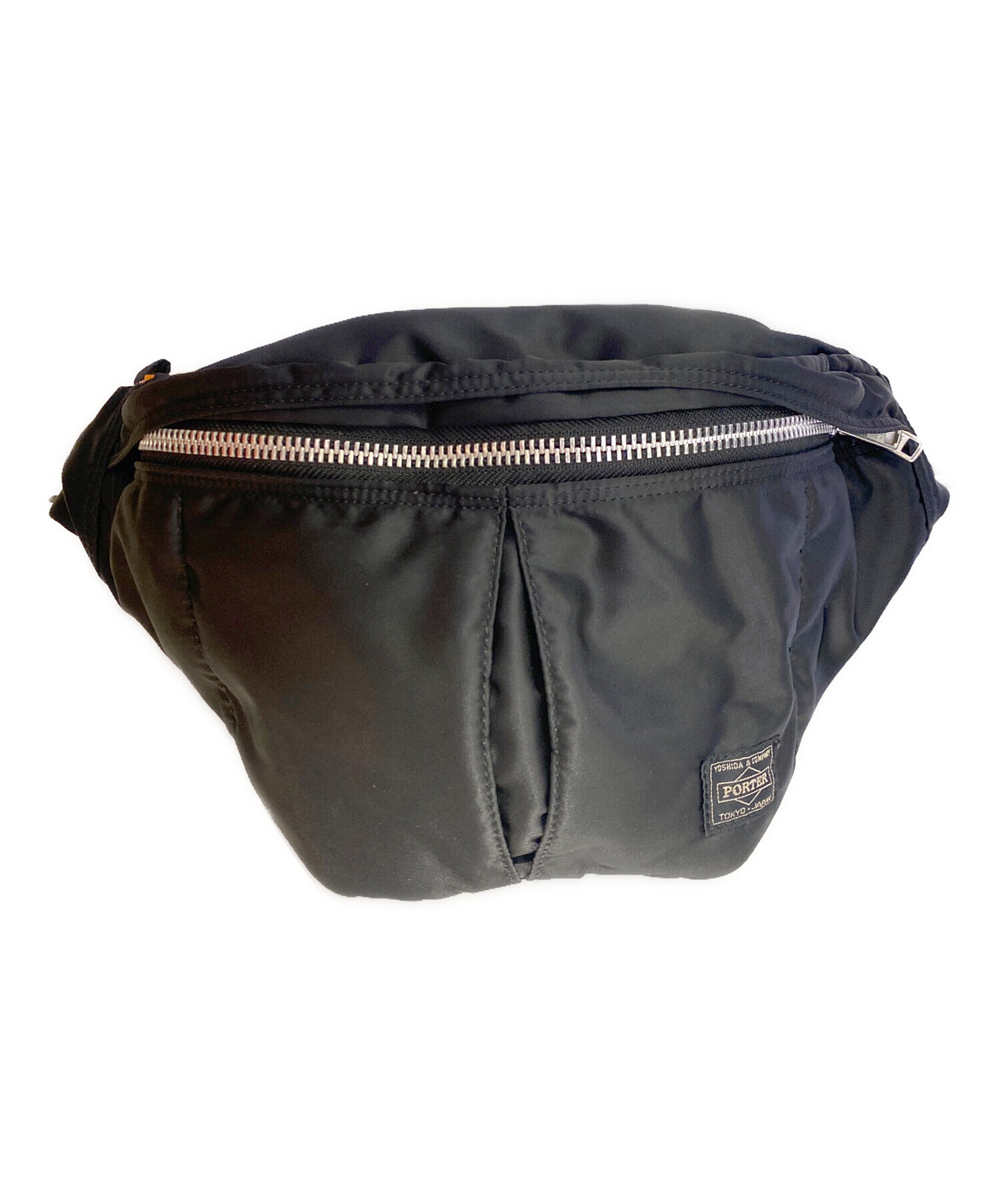 中古・古着通販】PORTER (ポーター) ウエストバッグ ブラック