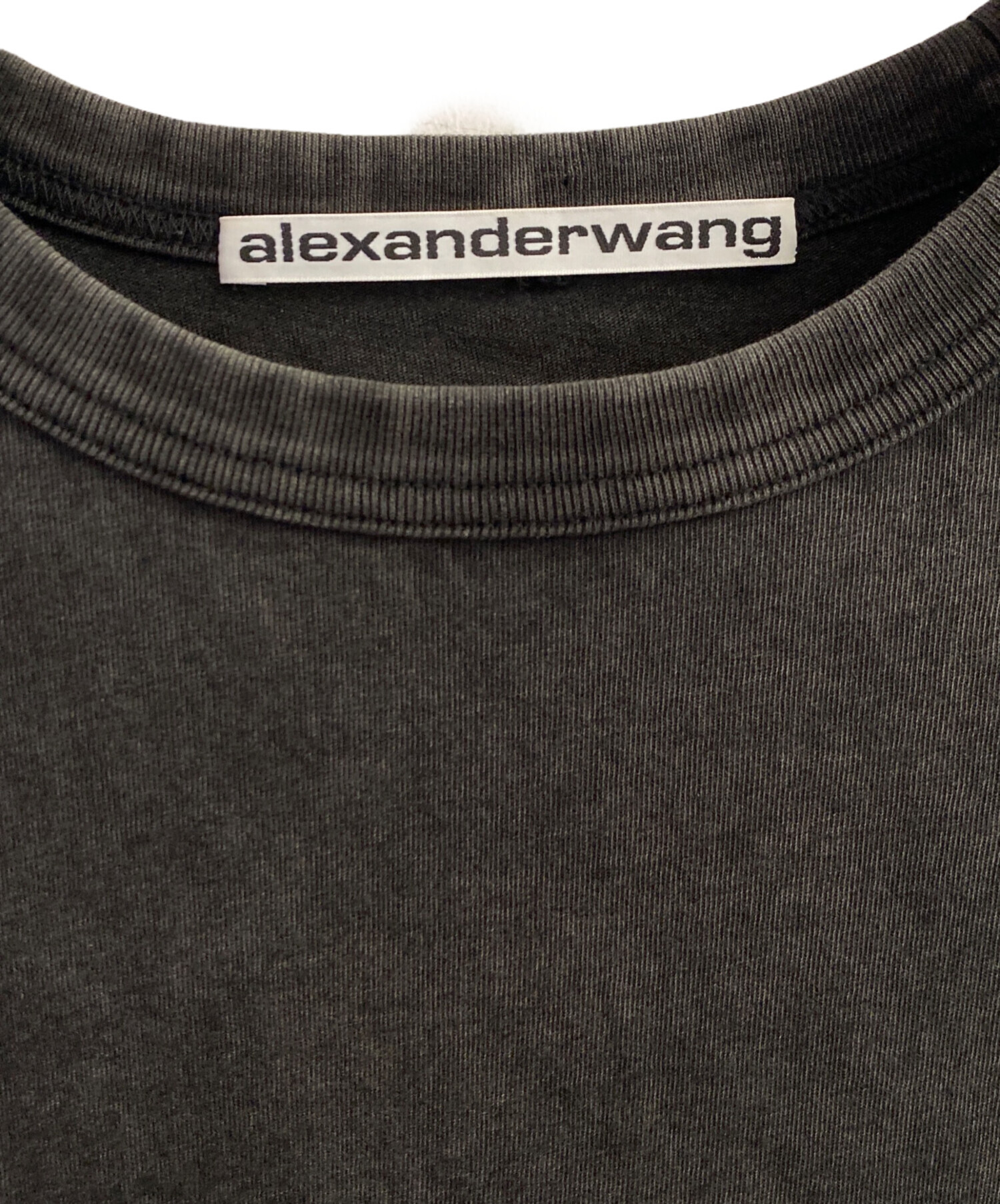 中古・古着通販】ALEXANDER WANG (アレキサンダー・ワン) 長袖Tシャツ 