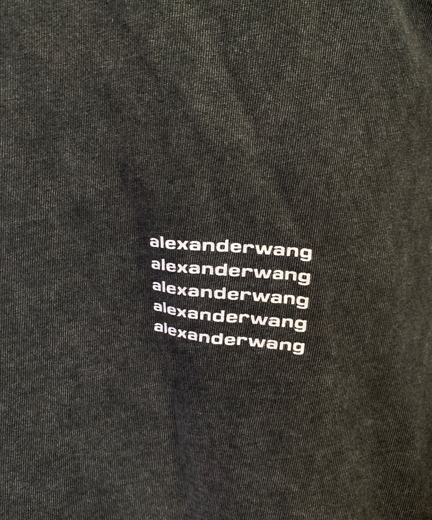 中古・古着通販】ALEXANDER WANG (アレキサンダー・ワン) 長袖Tシャツ 