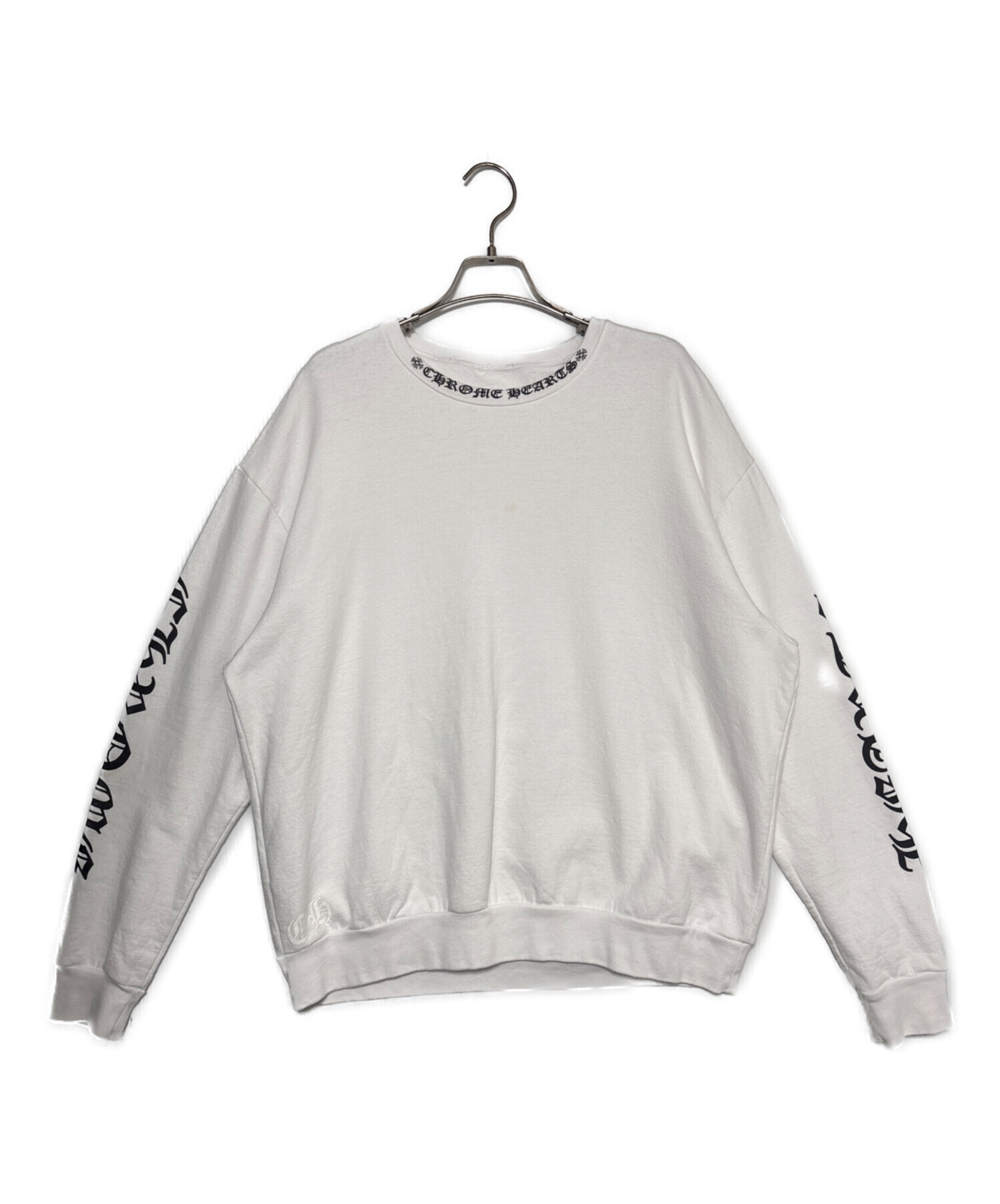 中古・古着通販】CHROME HEARTS (クロムハーツ) SWTSHRT PLVR NECK