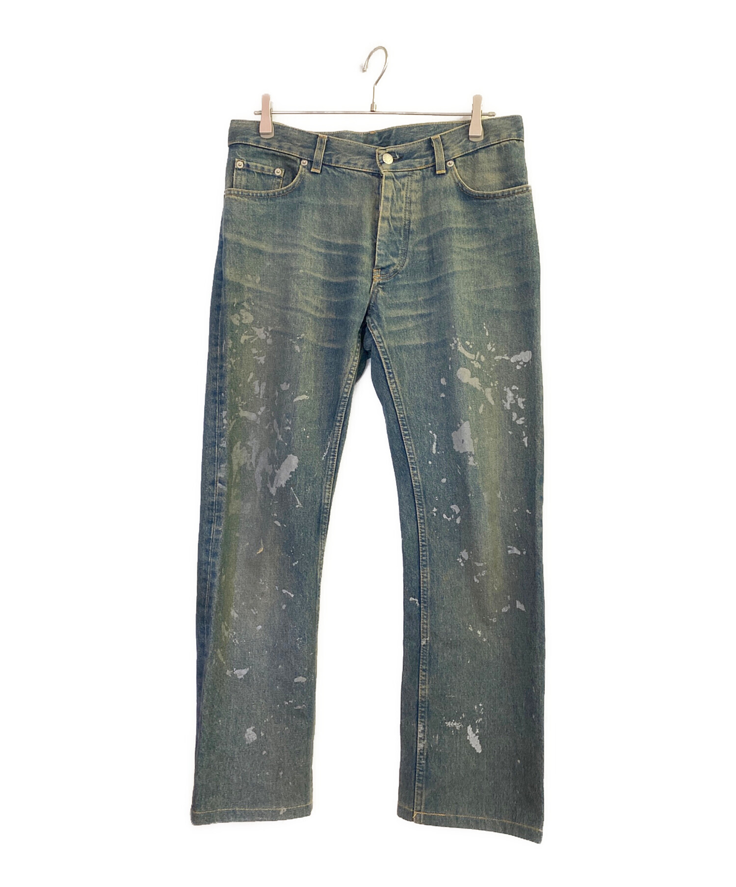 中古・古着通販】HELMUT LANG (ヘルムートラング) ペンキ加工デニム