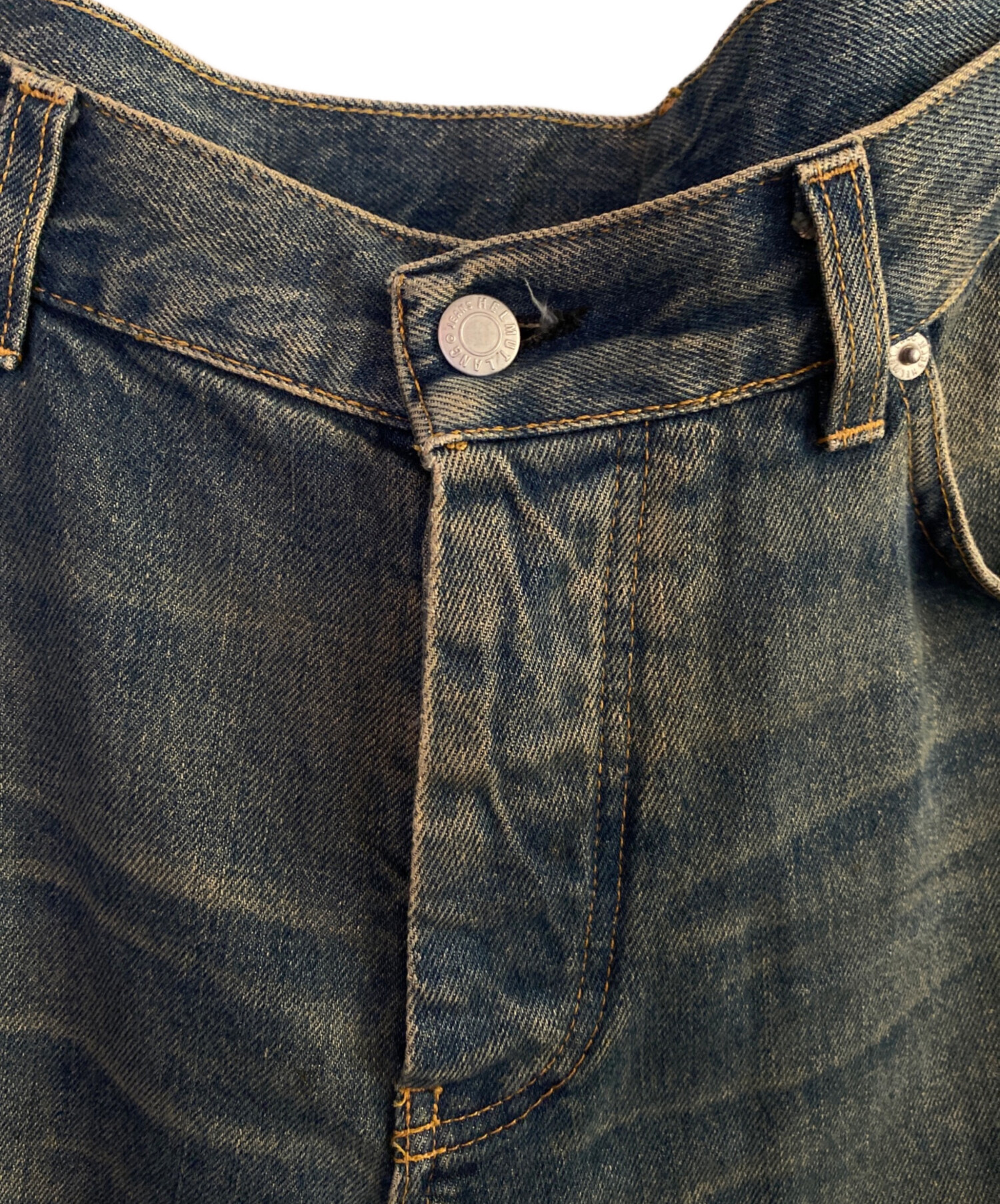 中古・古着通販】HELMUT LANG (ヘルムートラング) ペンキ加工デニム