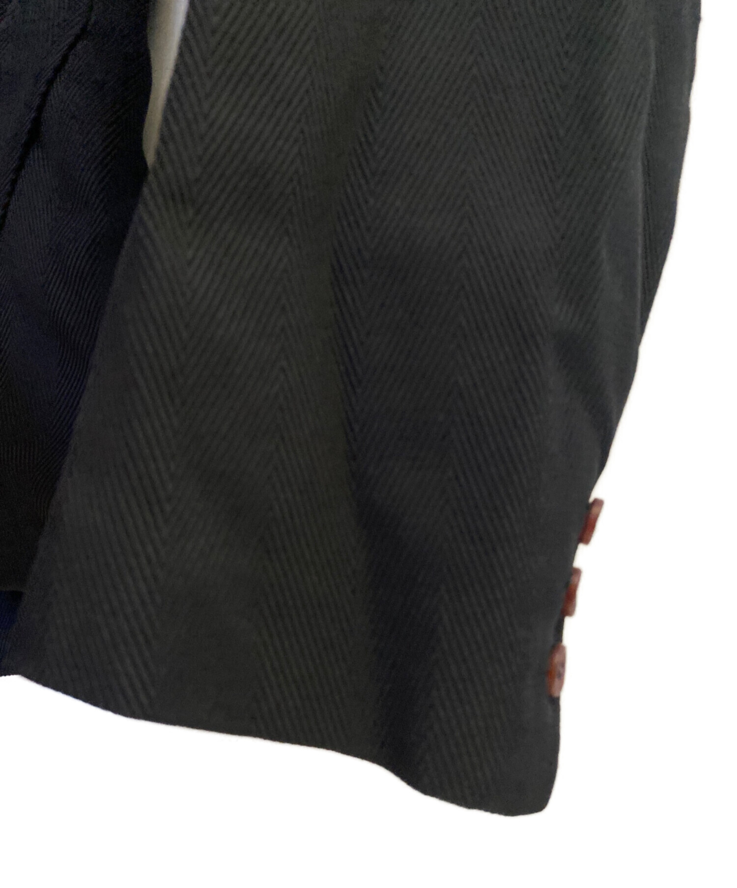 ブラックコムデギャルソン　ポリ縮テーラードジャケット 中古・古着通販】BLACK COMME des GARCONS (ブラックコムデギャルソン