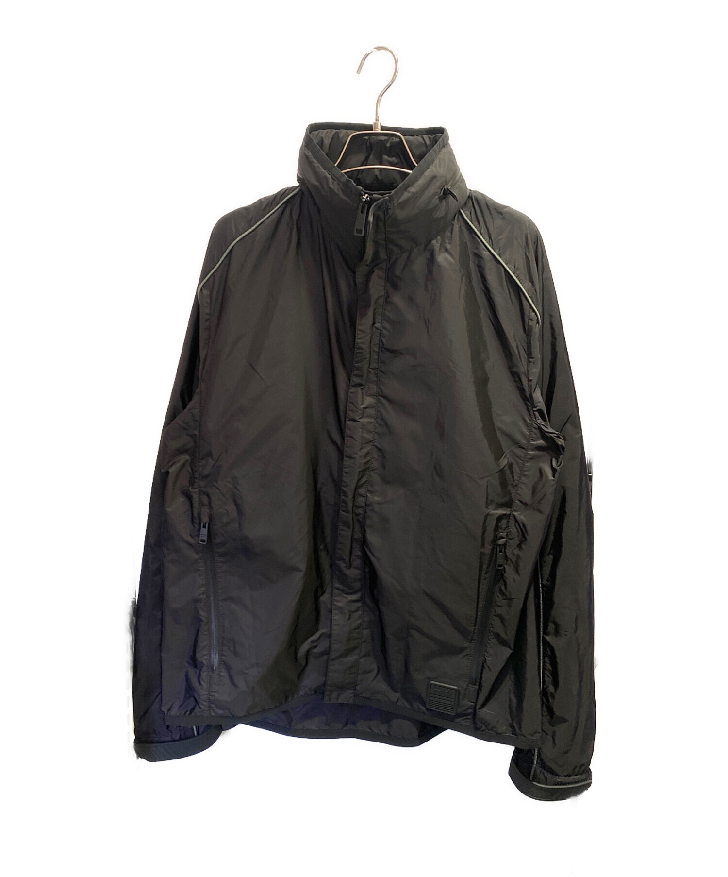 中古・古着通販】PRADA (プラダ) ラバーロゴナイロンジャケット