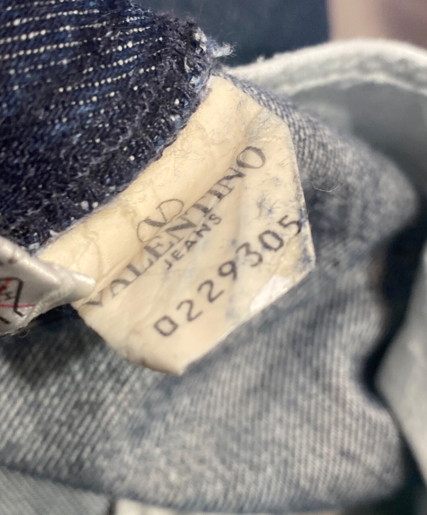 中古・古着通販】VALENTINO (ヴァレンティノ) デニムパンツ インディゴ