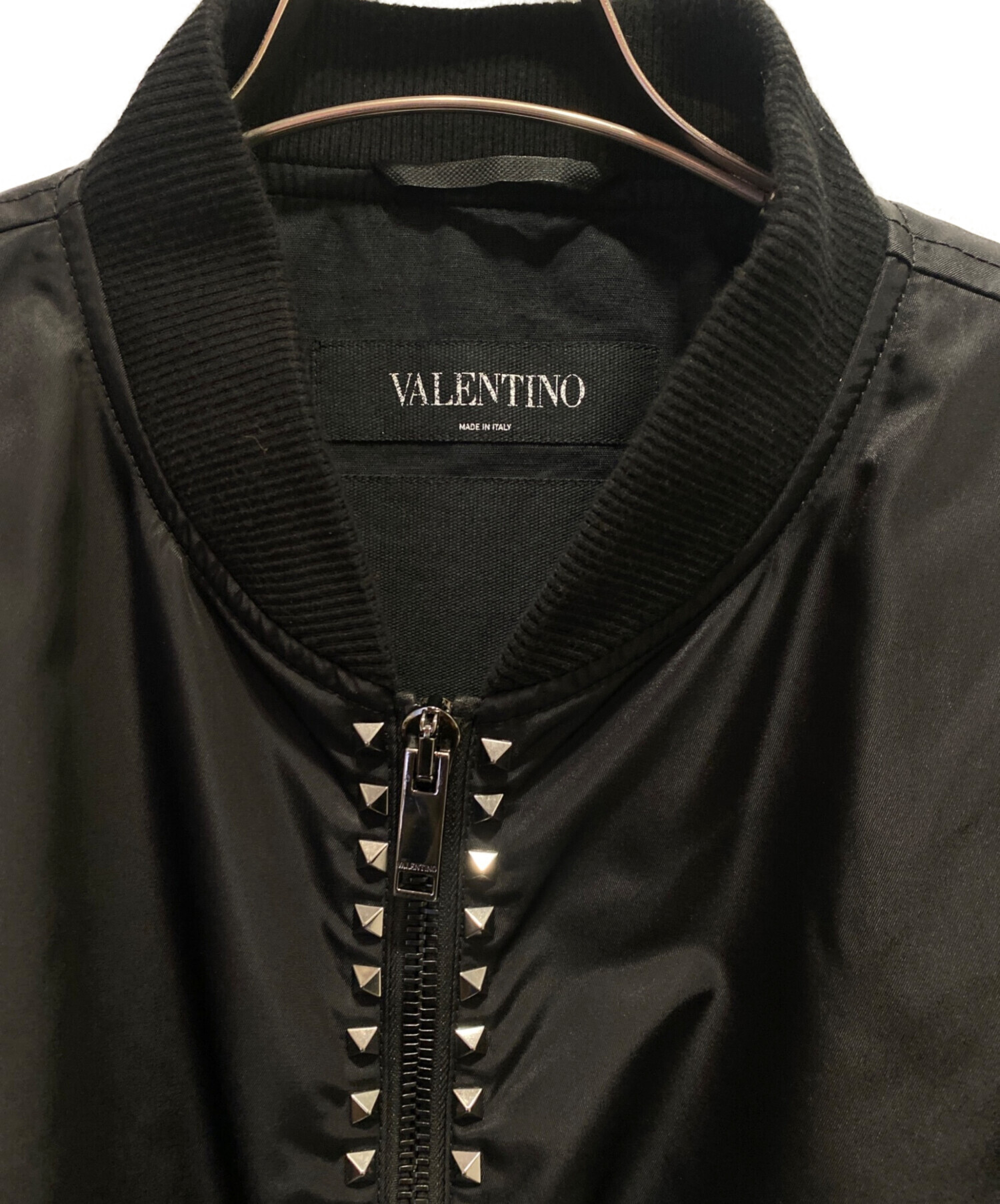 中古・古着通販】VALENTINO (ヴァレンティノ) ロックスタッズ MA-1
