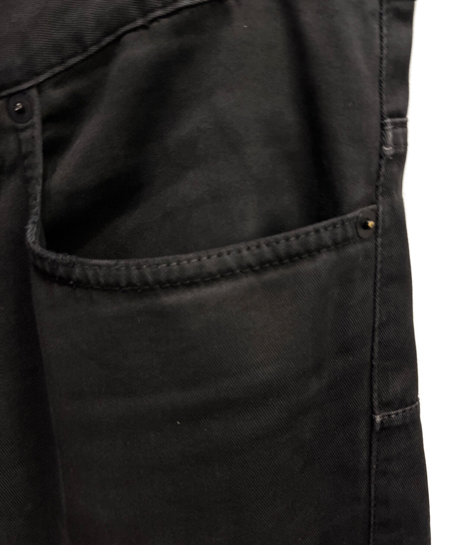 Dior ブラックデニムパンツ 中古・古着通販】Dior (ディオール) デニムパンツ ブラック サイズ:30