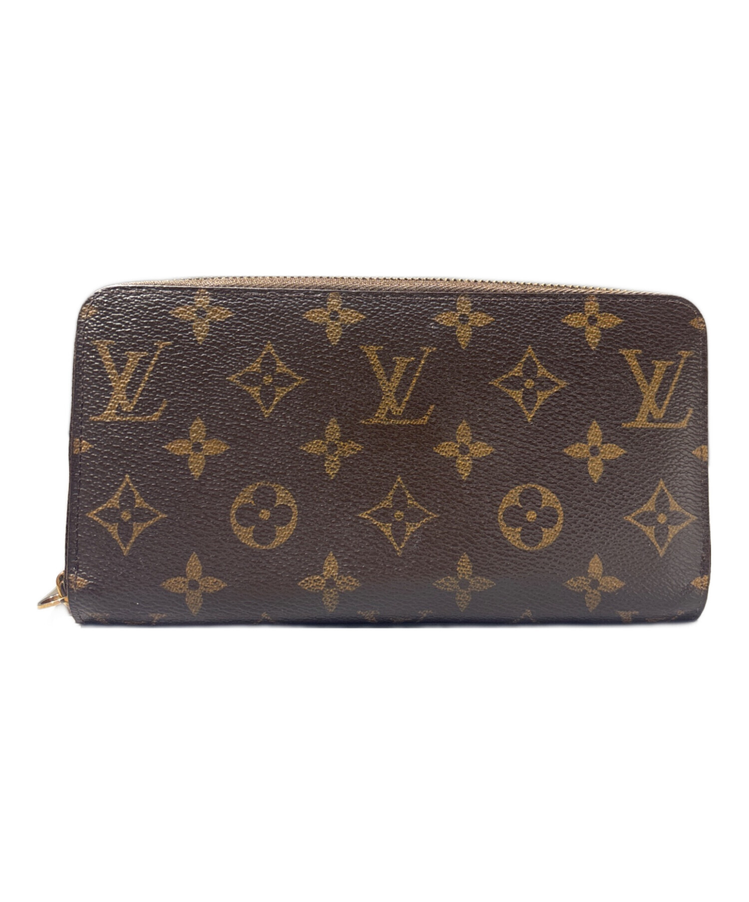 【未使用に近い】ルイヴィトン モノグラム ジッピーウォレット IC搭載 ブラウン 中古・古着通販】LOUIS VUITTON (ルイ ヴィトン) ジッピーウォレット