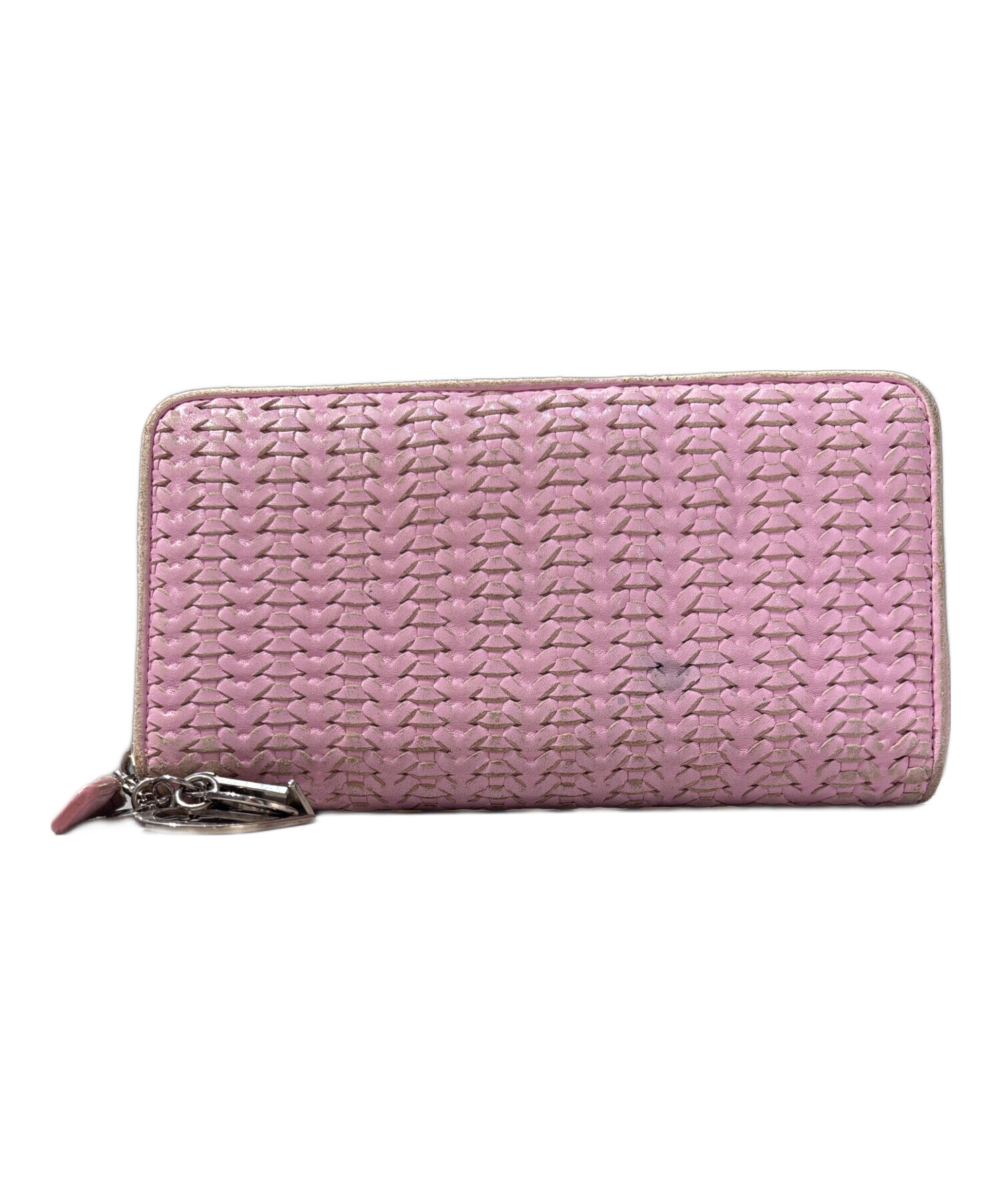 DIOR ピンク　財布　中古品 中古・古着通販】Christian Dior (クリスチャン ディオール) ラウンド