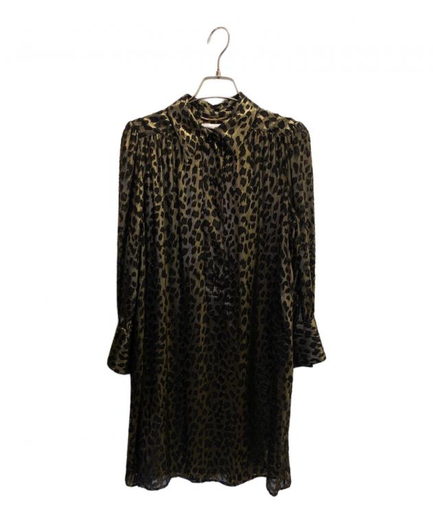 中古・古着通販】Saint Laurent Paris Black and metallic gold
