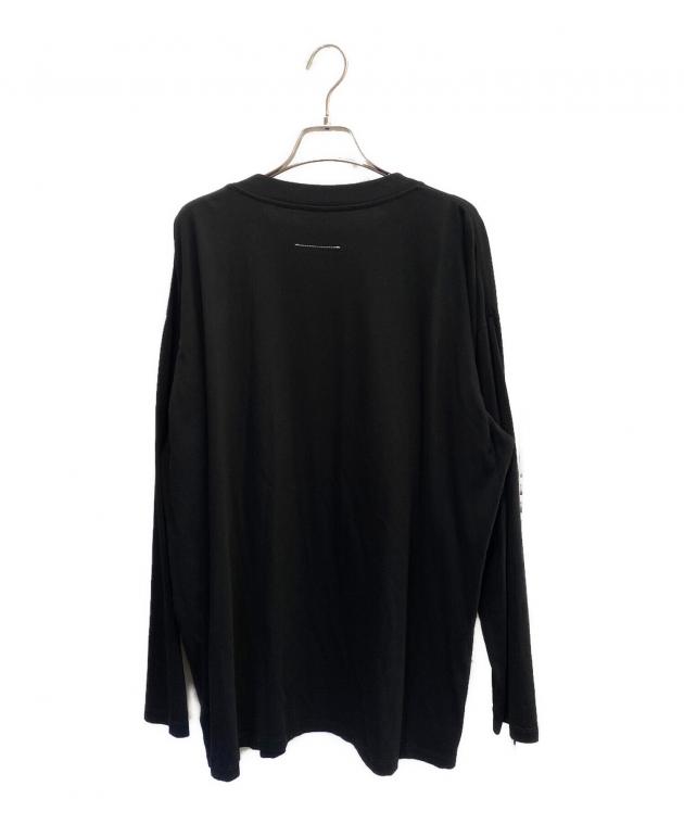 MM6 変形カットソー　新品未使用　ブラック 中古・古着通販】MM6 Maison Margiela (エムエムシックスメゾン