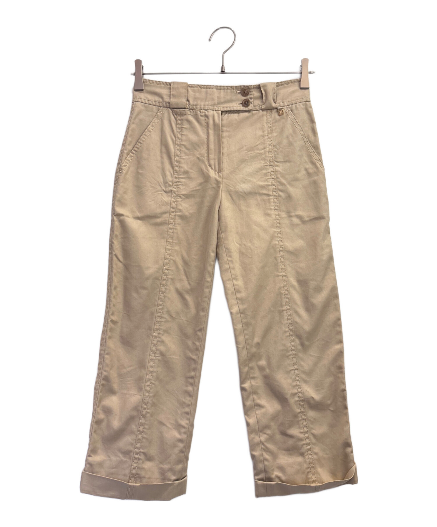 LOUIS VUITTON ルイヴィトン クロップドパンツ Y2K 中古・古着通販】LOUIS VUITTON (ルイ ヴィトン) センターシーム