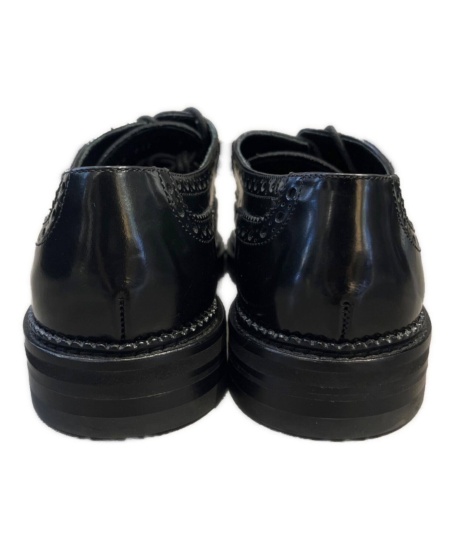 即日発送　archiveEmporio Armani ダービーシューズスタッズ 中古・古着通販】EMPORIO ARMANI (エンポリオ アルマーニ) ファー付