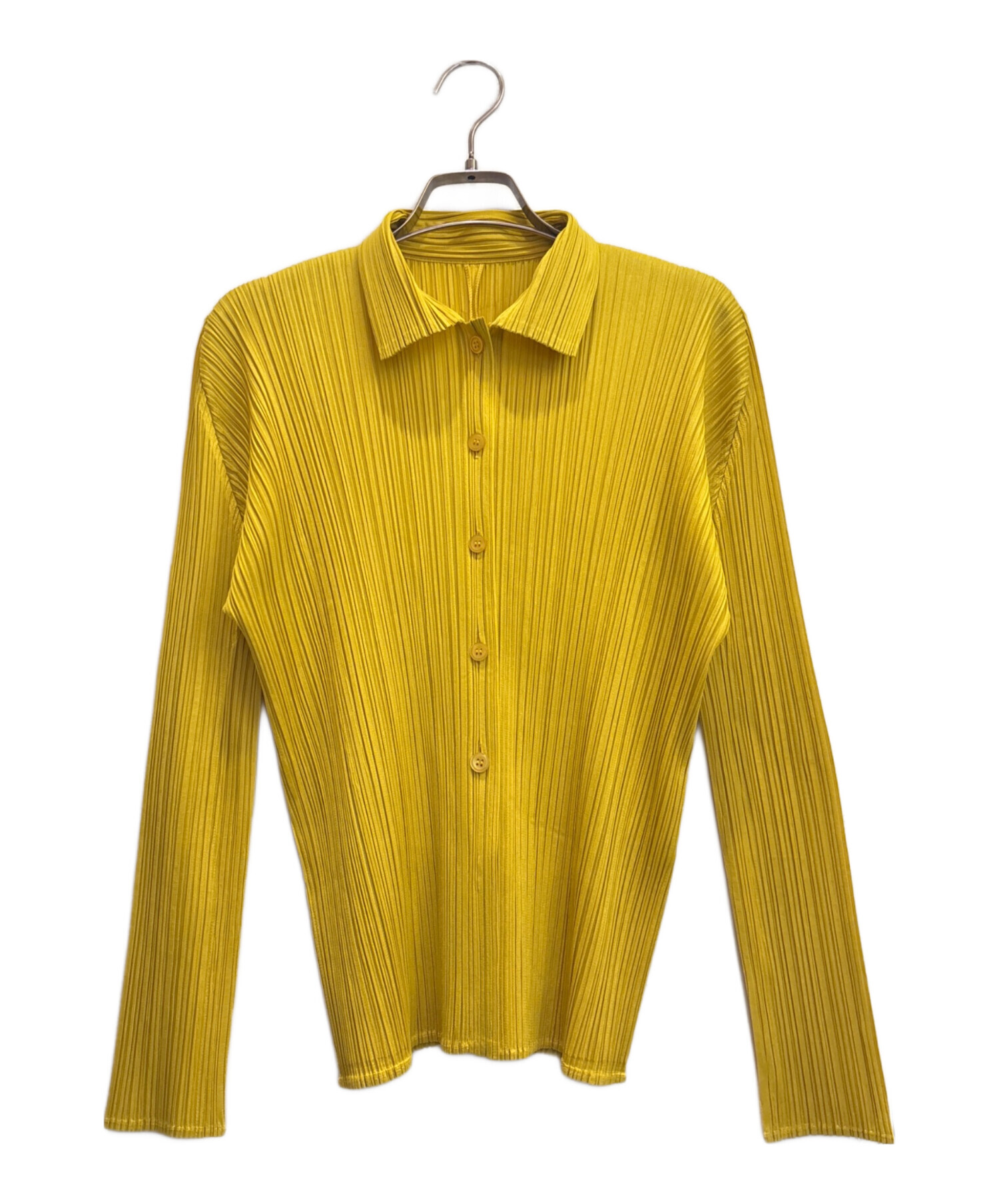PLAT'S PLEASE プリーツTシャツ サイズ3 中古・古着通販】PLEATS PLEASE (プリーツプリーズ) プリーツ ロング