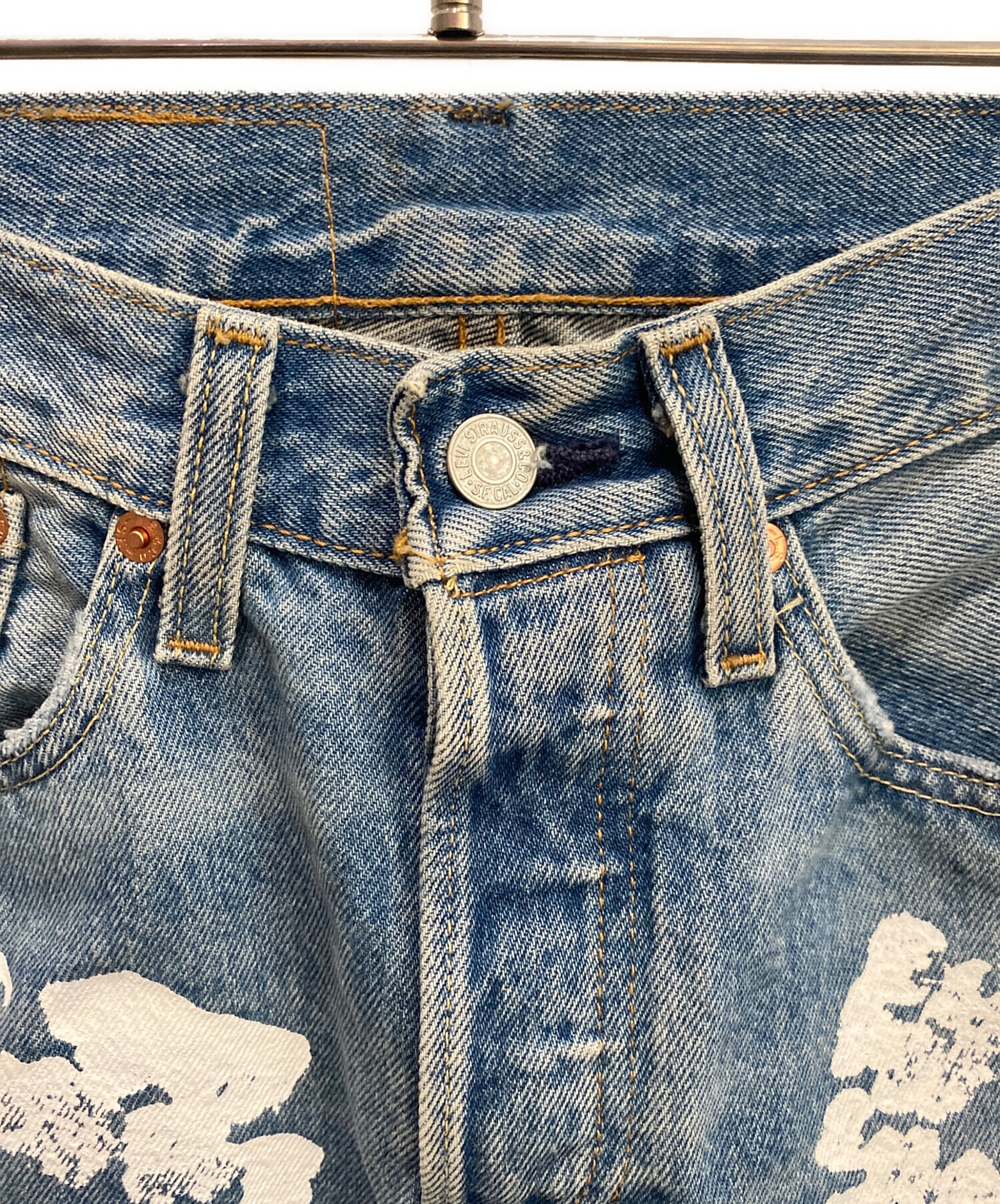 Denim Tears Levi’s デニムパンツ　W30 中古・古着通販】Denim Tears (デニムティアーズ) LEVI'S (リーバイス