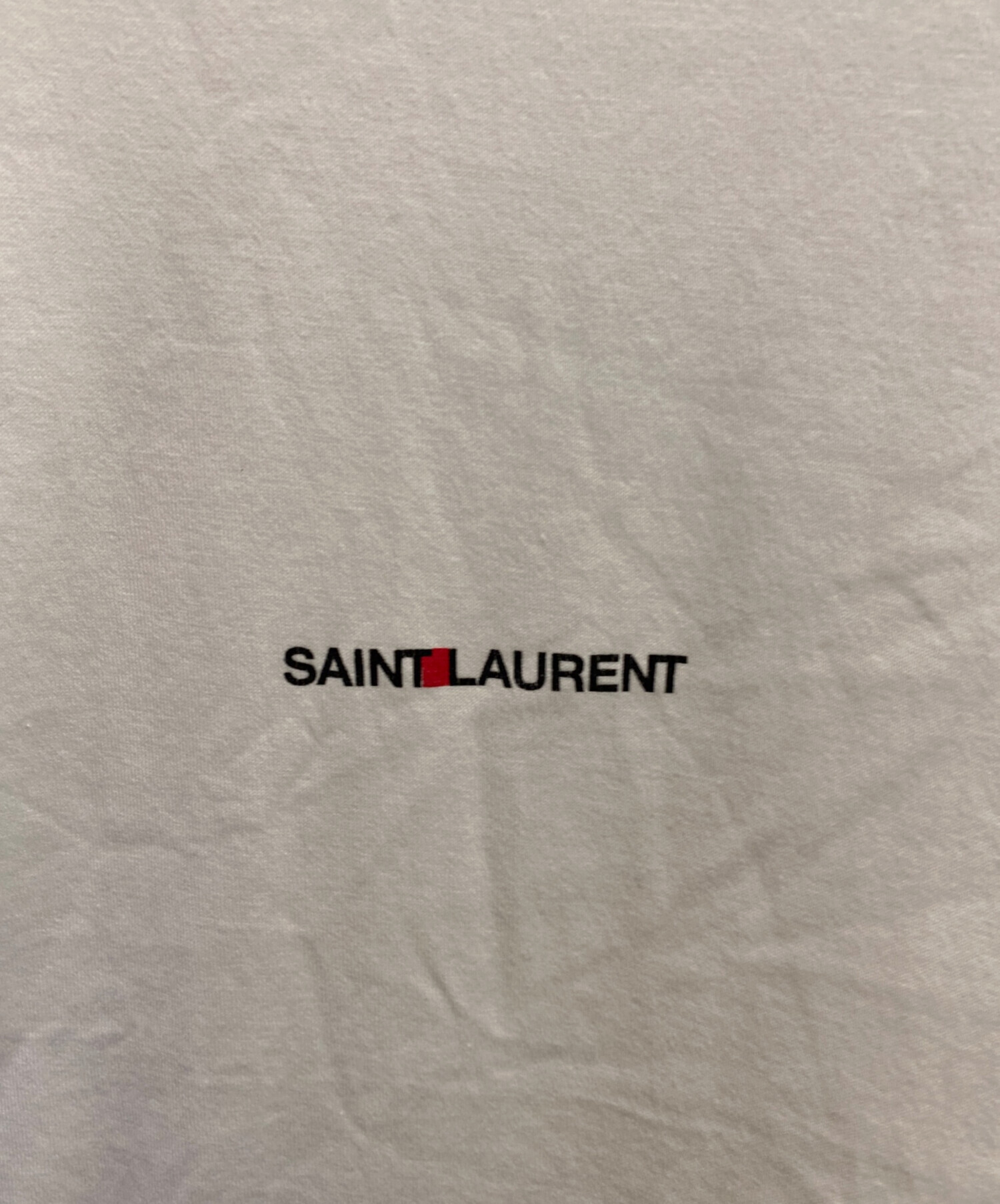 ハ*ル様 サンローランパリ　SAINT LAURENT PARIS ホワイトロゴ 中古・古着通販】Saint Laurent Paris (サンローランパリ