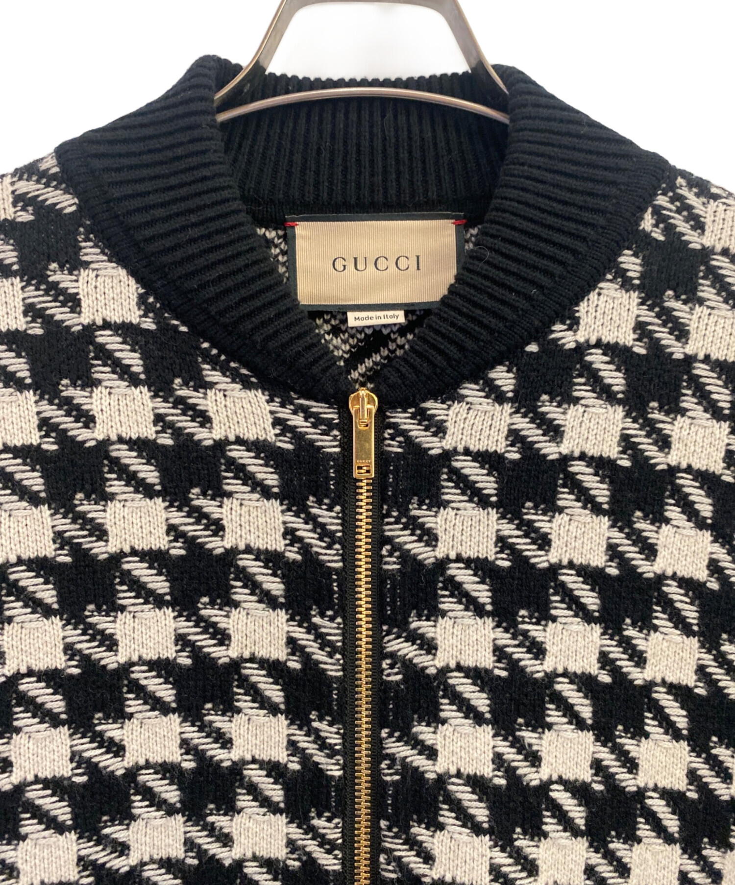 中古・古着通販】GUCCI (グッチ) ボンバージャケット ホワイト