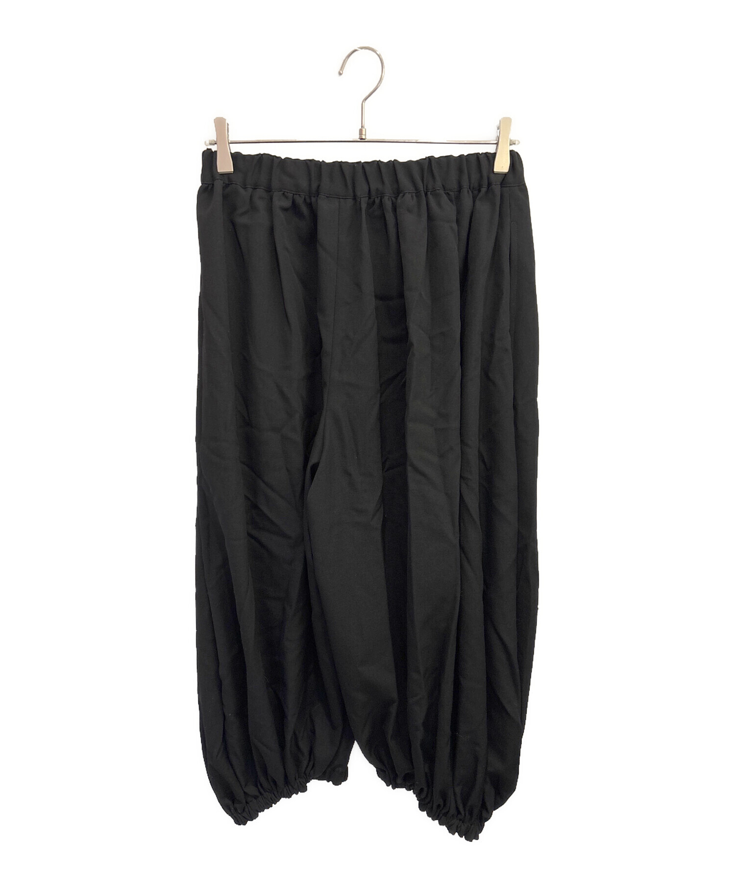ブラックコムデギャルソンバルーン縮絨パンツ　Mサイズ 中古・古着通販】COMME des GARCONS COMME des GARCONS