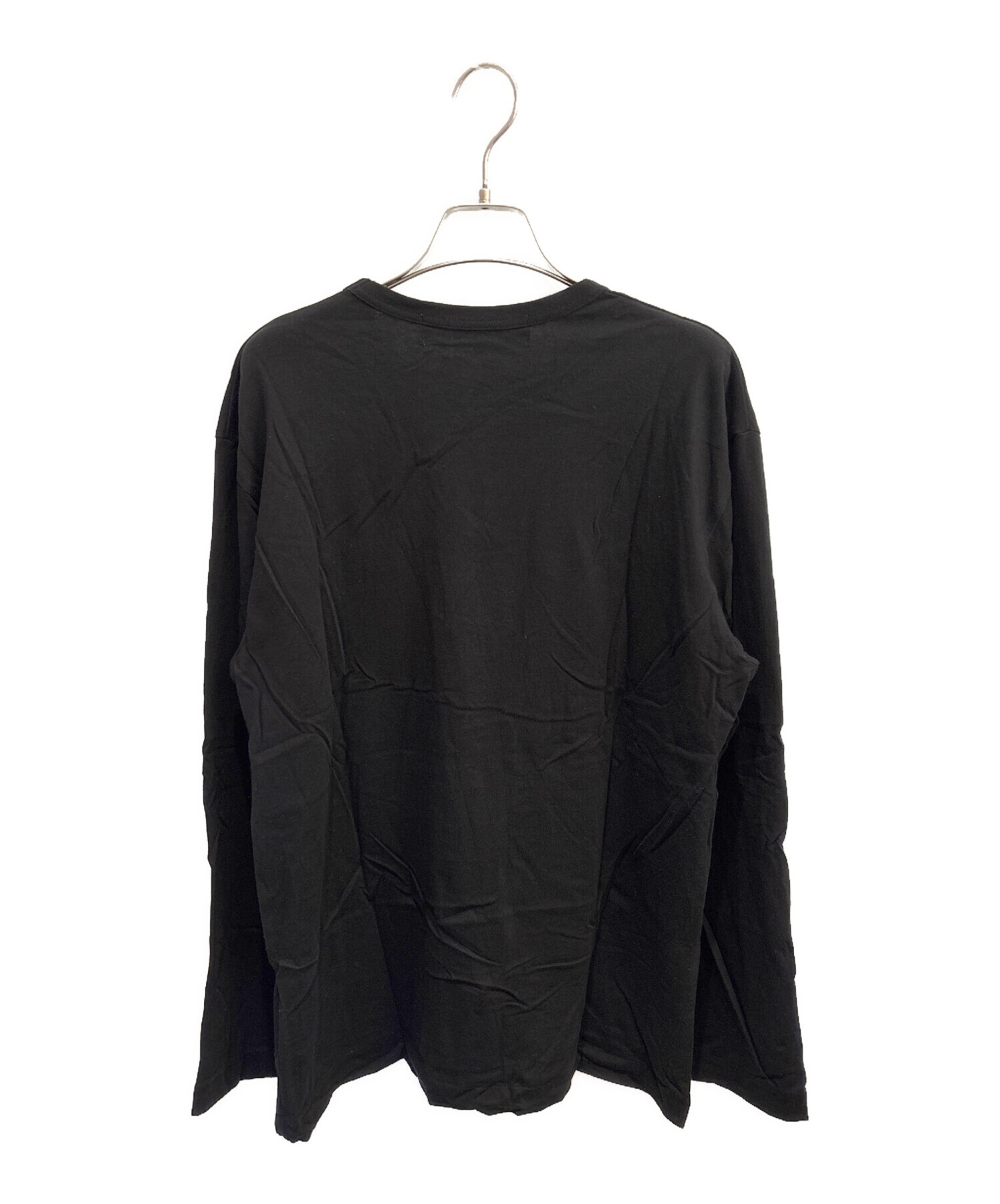 ［新品］PLAY COMME des GARCONS 長袖カットソー ブラック 中古・古着通販】PLAY COMME des GARCONS (プレイコムデギャルソン
