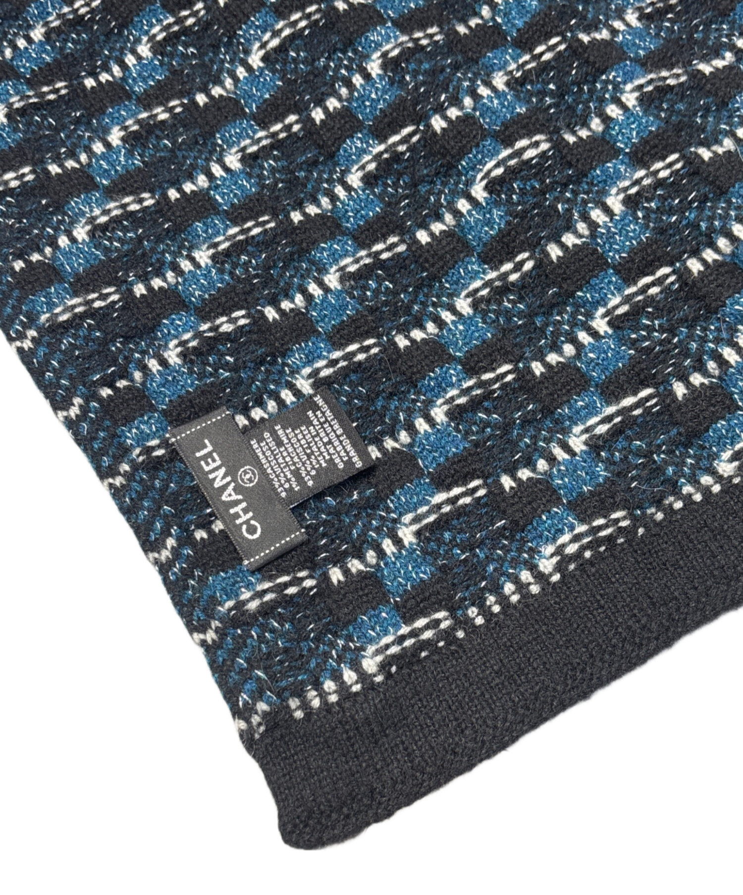中古・古着通販】CHANEL (シャネル) ココマークラメ カシミヤロング