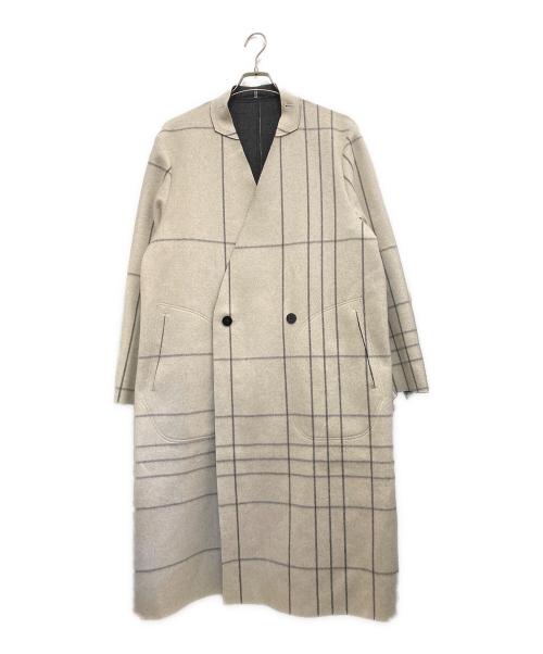 エトセンス　コート 中古・古着通販】ETHOSENS (エトセンス) Cut off coat with Coat liner