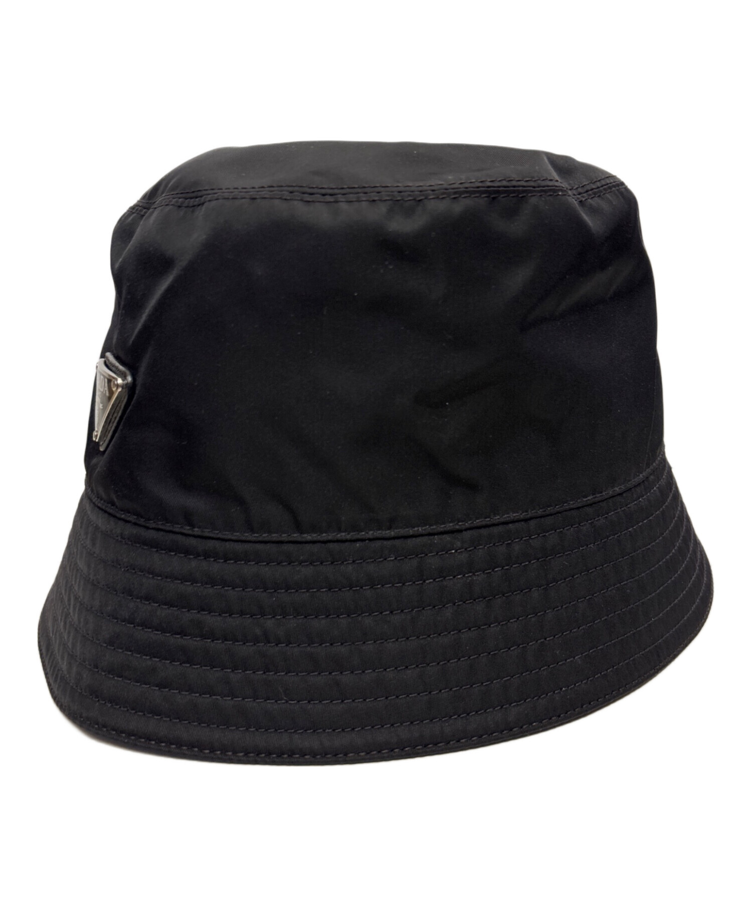中古・古着通販】PRADA (プラダ) Re-Nylon バケットハット ブラック