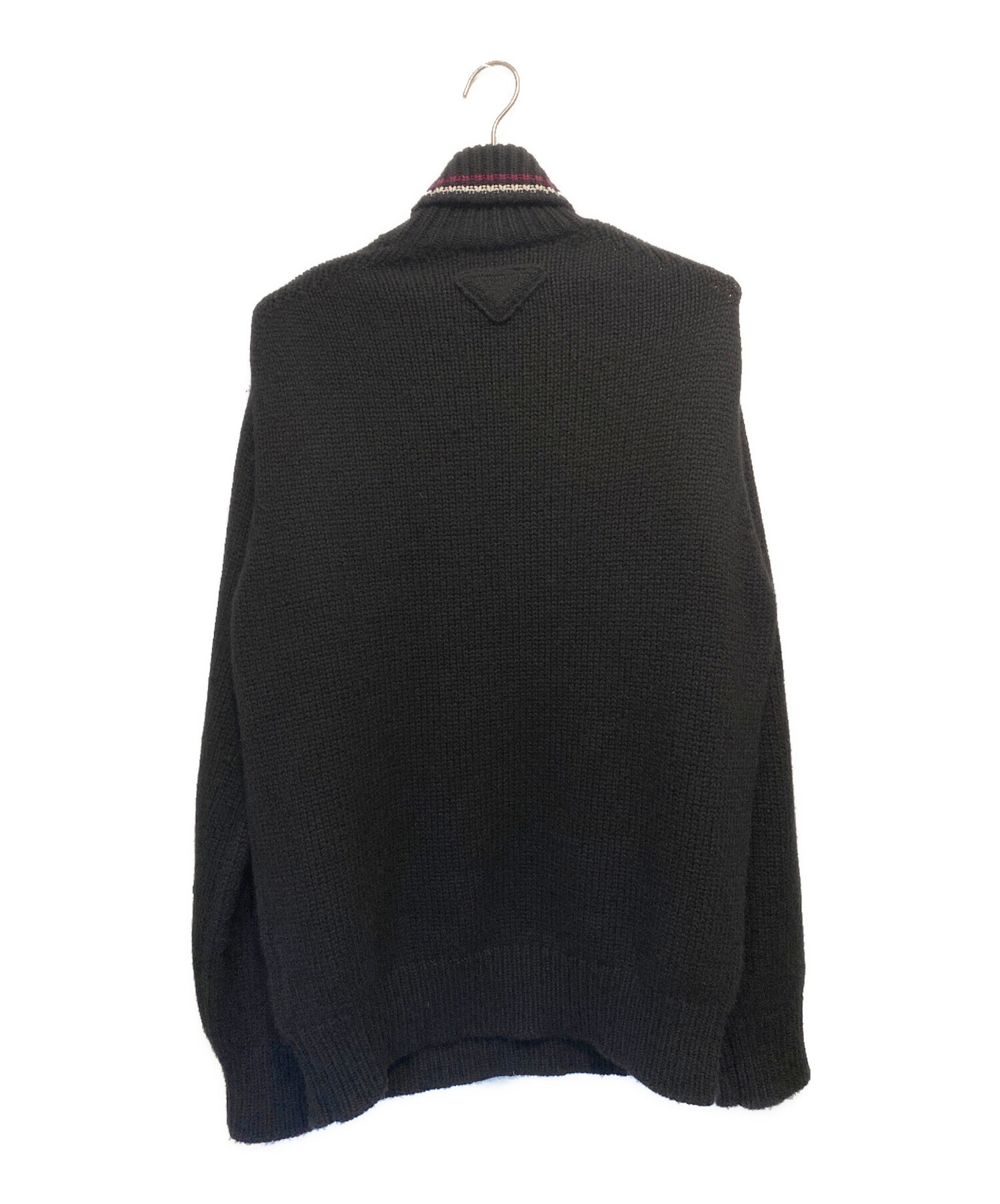 中古・古着通販】PRADA (プラダ) カシミヤハイネックニット ブラック