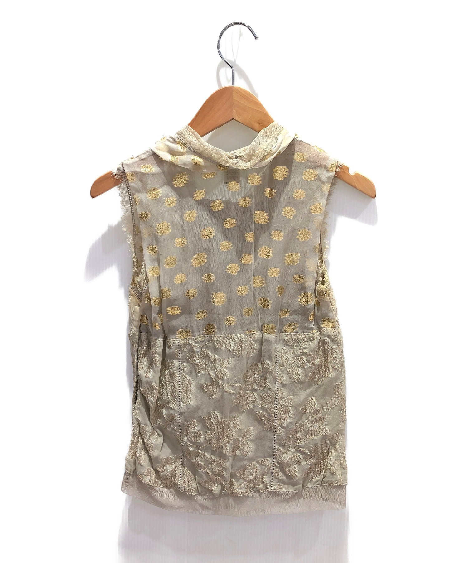 中古・古着通販】LOUIS VUITTON (ルイ ヴィトン) ノースリーブブラウス