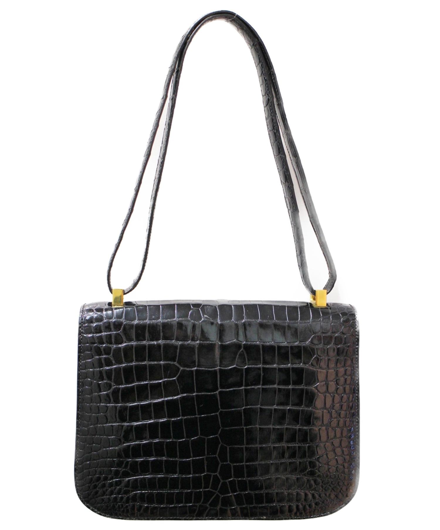 中古・古着通販】HERMES (エルメス) コンスタンス23 ブラック サイズ 