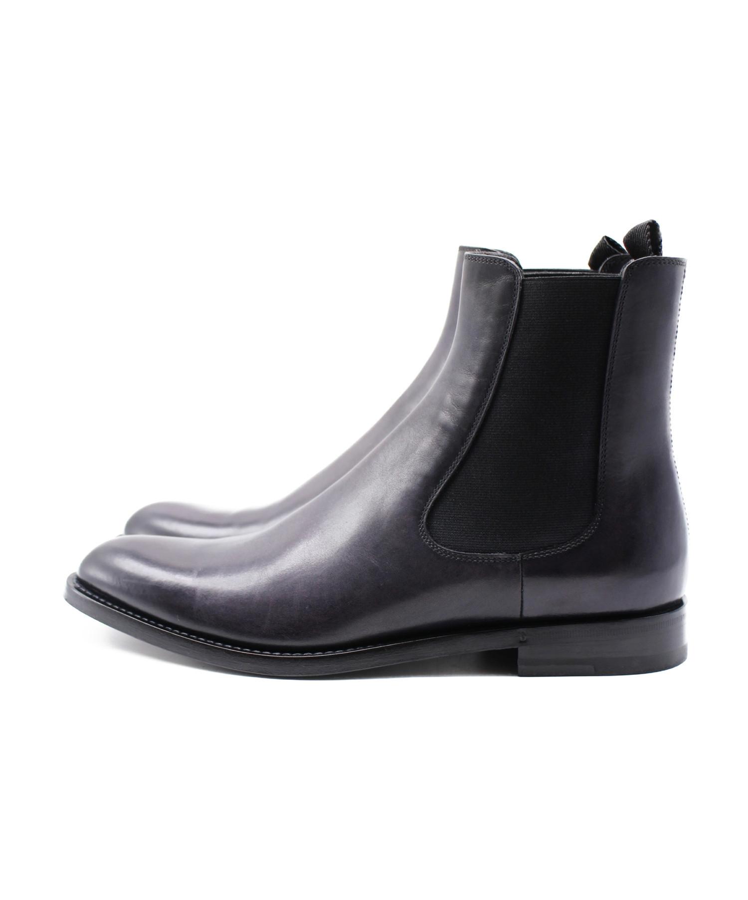 中古・古着通販】Berluti (ベルルッティ) サイドゴアブーツ ブラック 