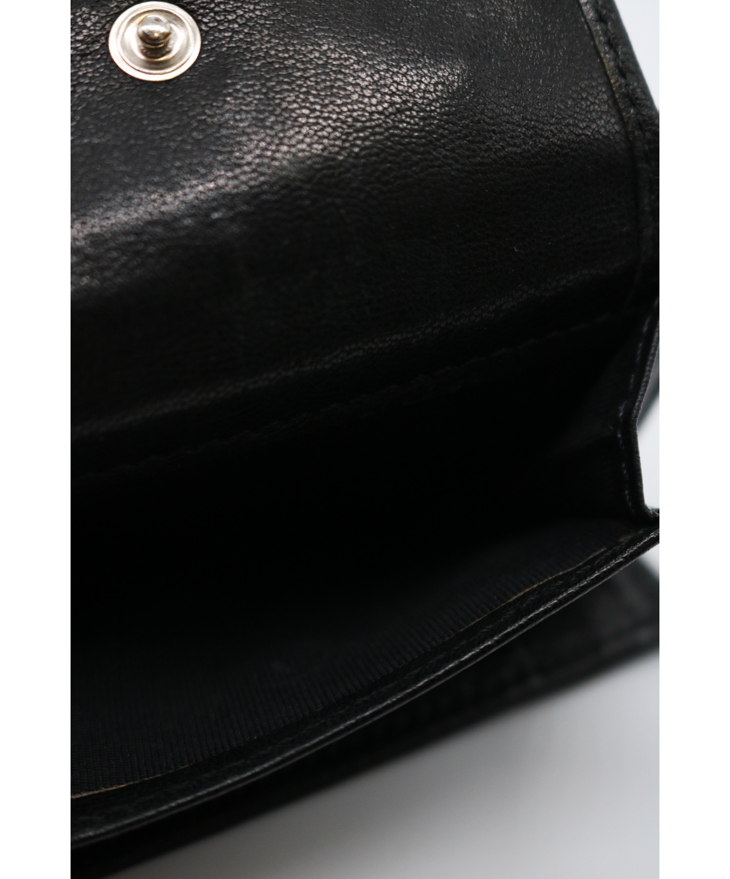 中古・古着通販】JIMMY CHOO (ジミーチュウ) ミニ財布 ブラック 