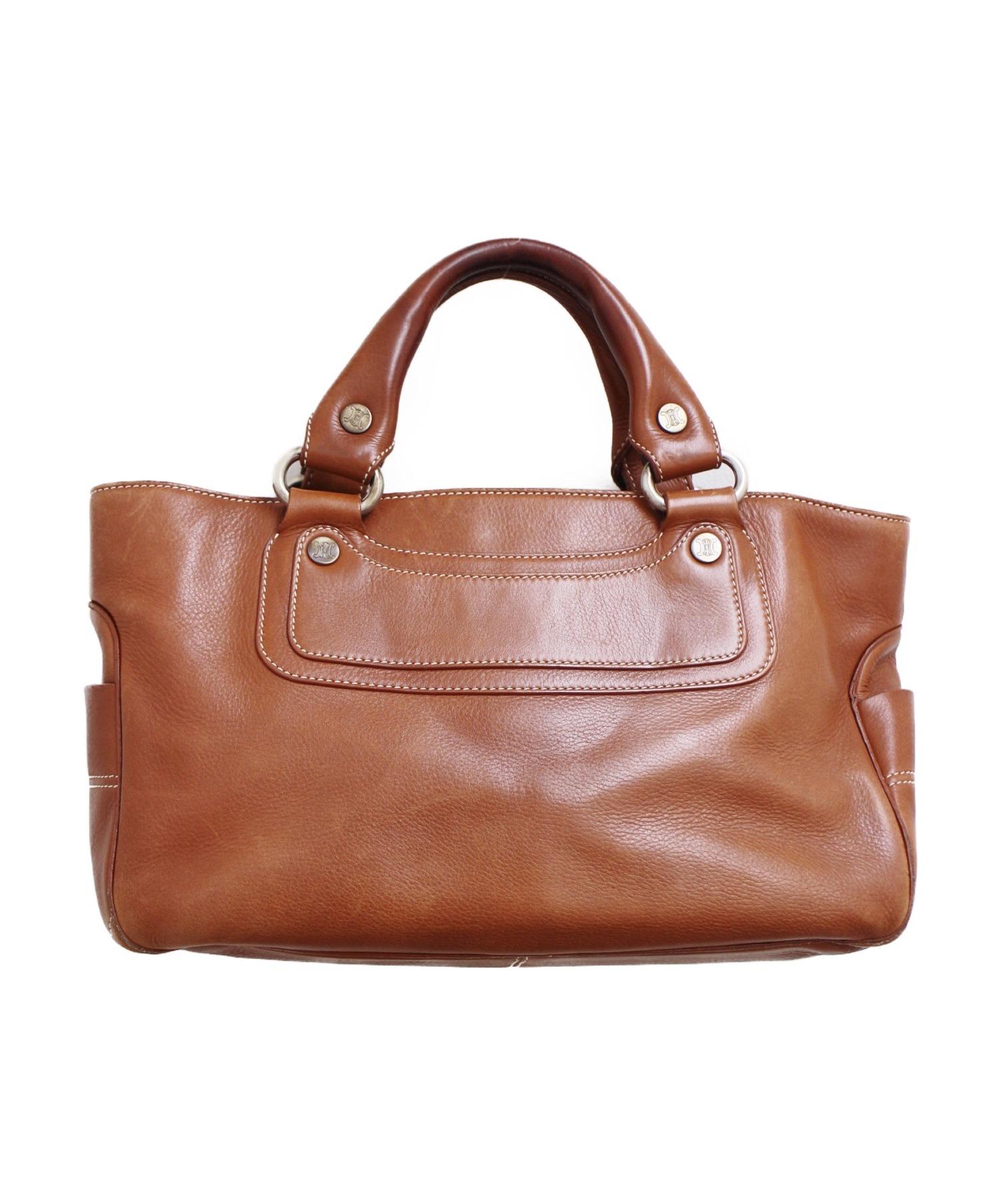 中古・古着通販】CELINE (セリーヌ) ブギーバッグ ブラウン サイズ 