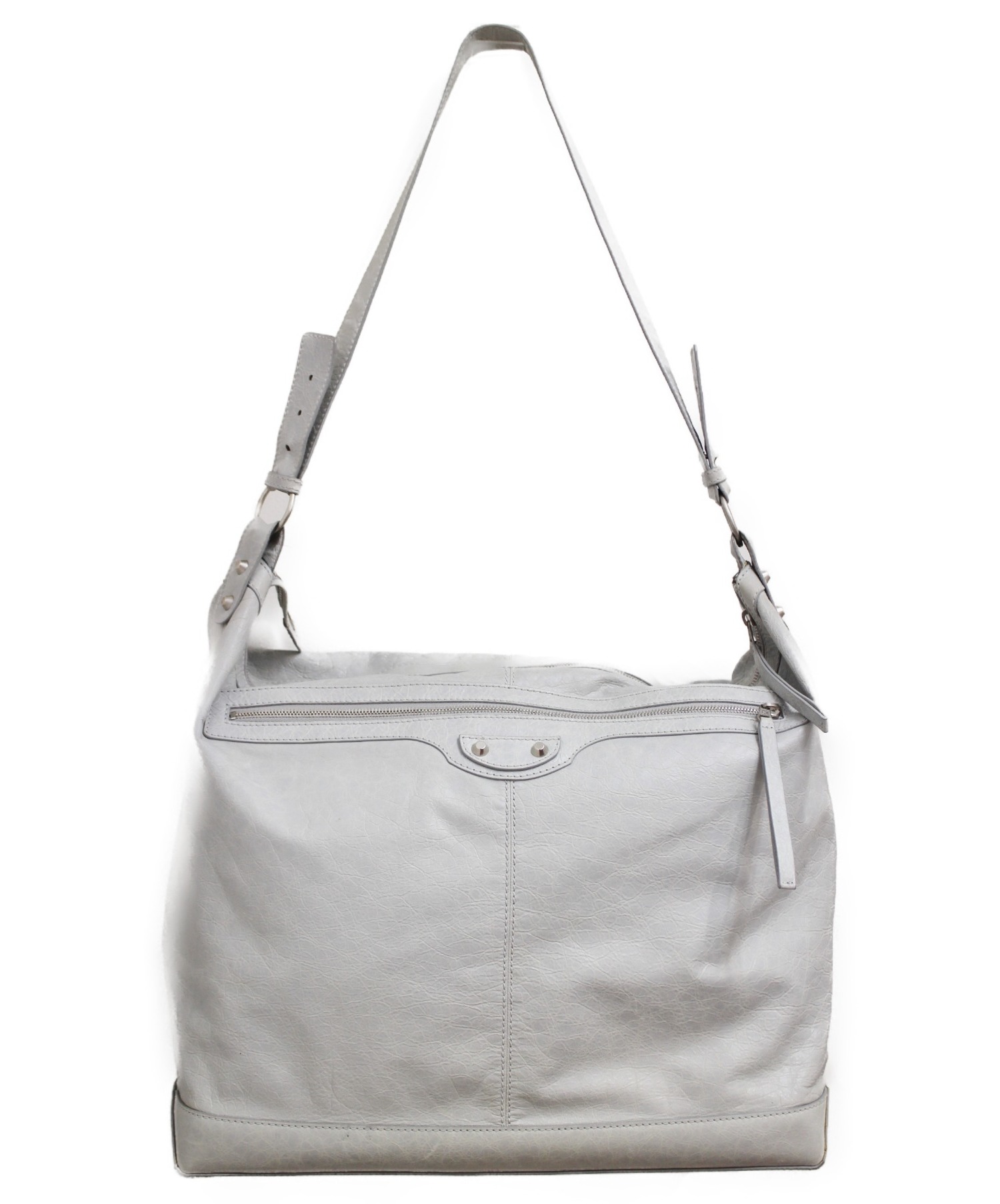 中古・古着通販】BALENCIAGA (バレンシアガ) クーリエ ライトグレー