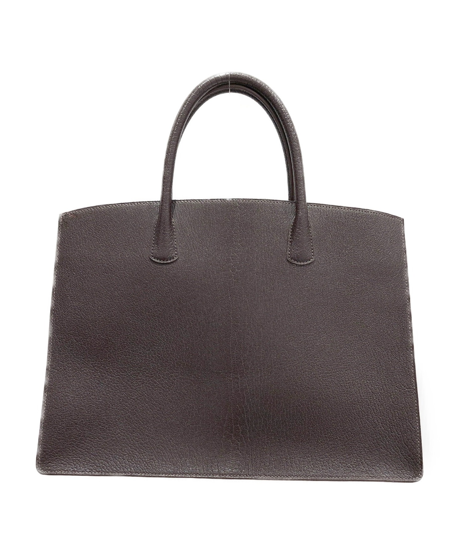 中古・古着通販】HERMES (エルメス) ホワイトバスGM ダークブラウン