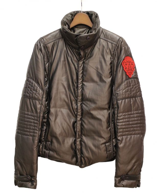 GUCCI ブラウン ダウンジャケット 中古・古着通販】GUCCI (グッチ) ダウンジャケット ブラウン サイズ:50