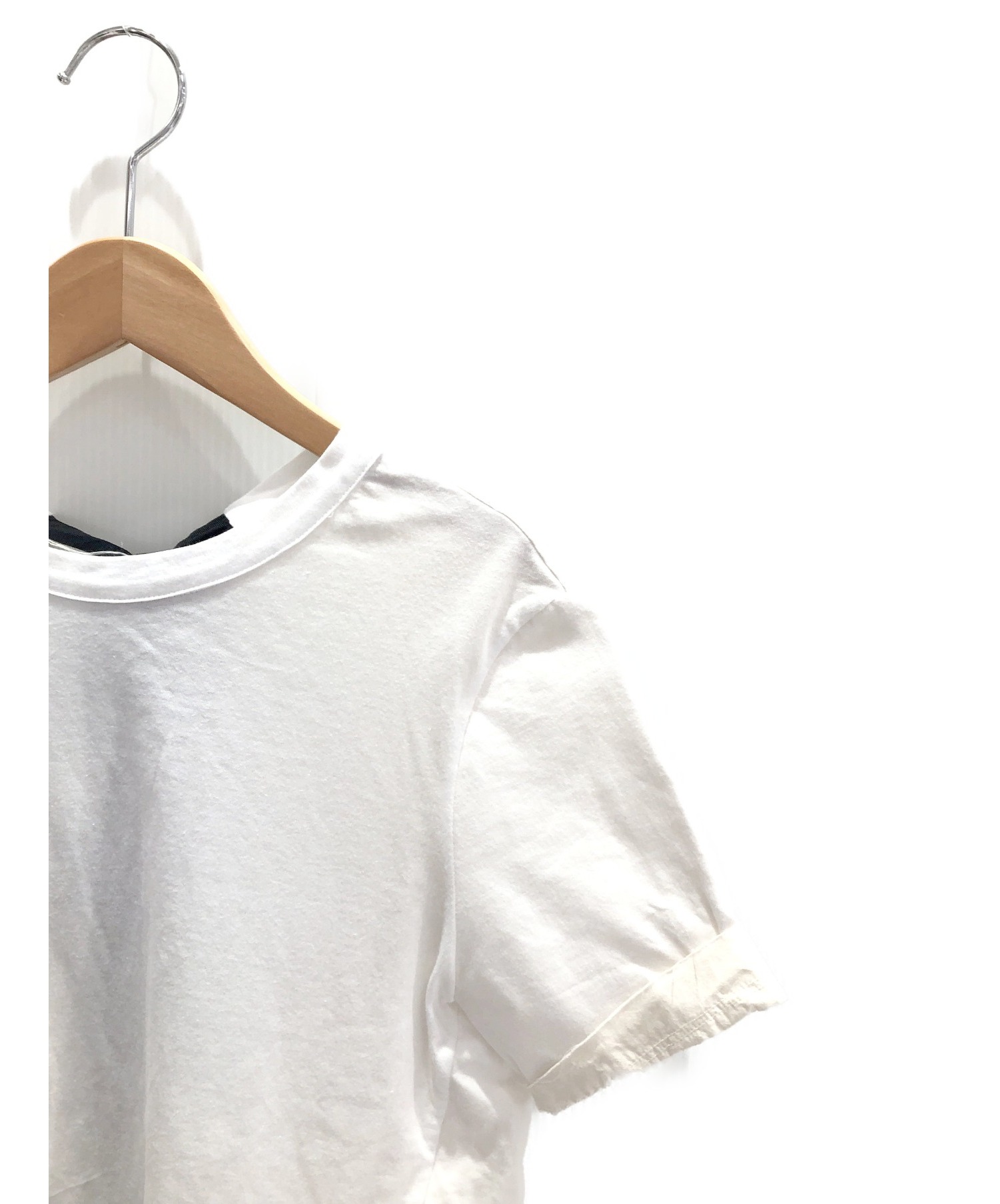 中古・古着通販】MARNI (マルニ) バックリボンTシャツ ホワイト サイズ 