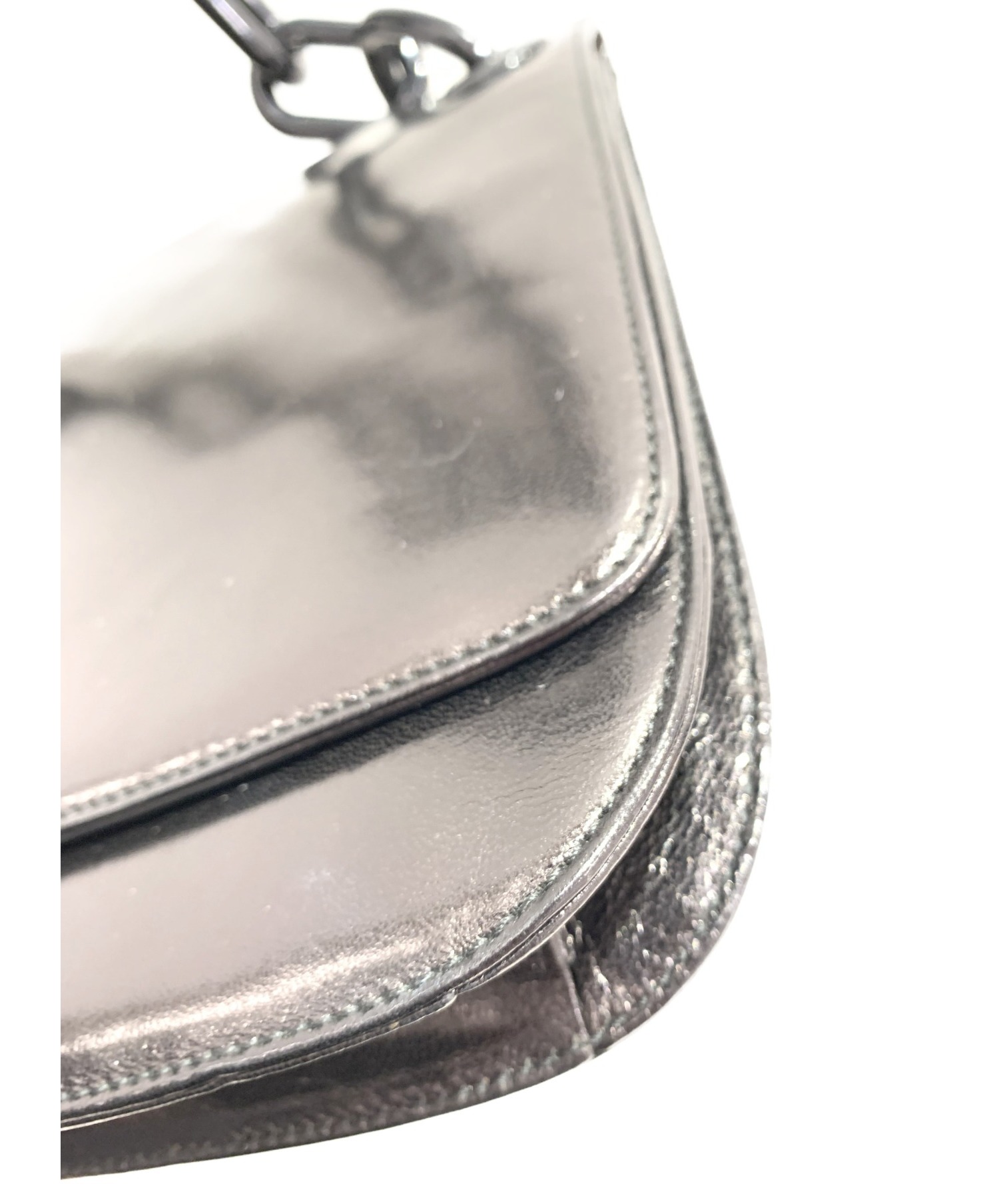 中古・古着通販】PRADA (プラダ) プラスチックチェーンショルダー