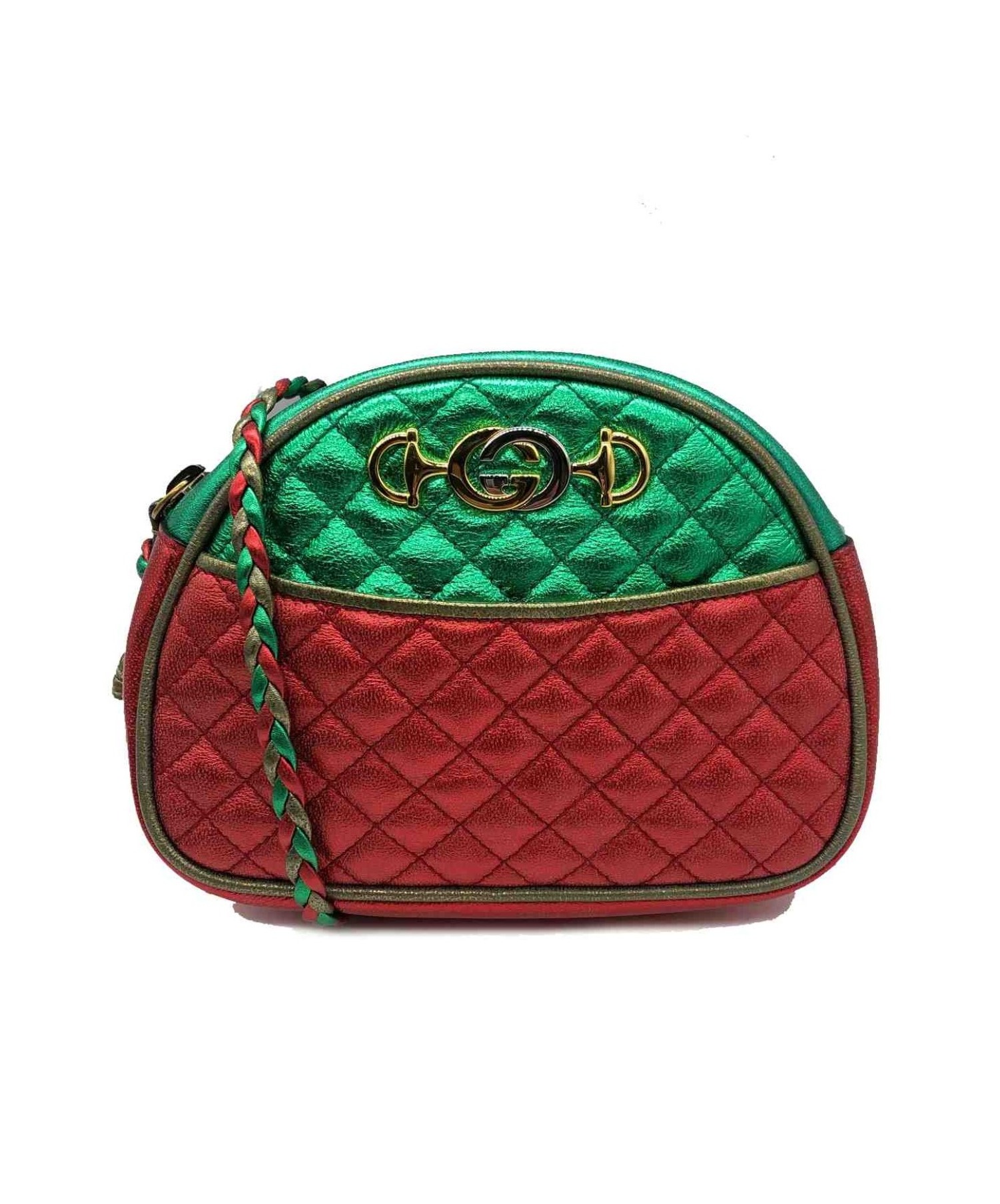 中古・古着通販】GUCCI (グッチ) キルティングミニショルダーバッグ 