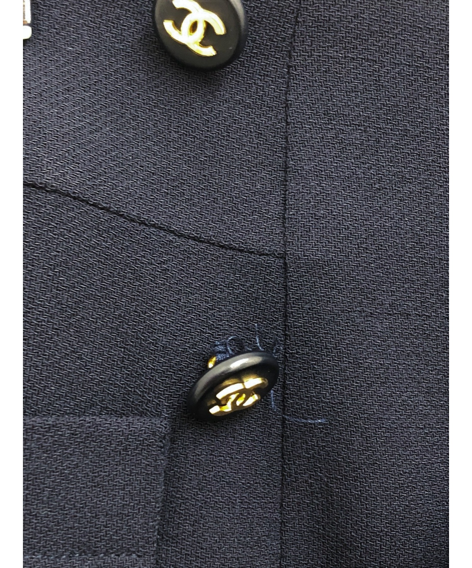 中古・古着通販】CHANEL (シャネル) ココマークボタンスカート