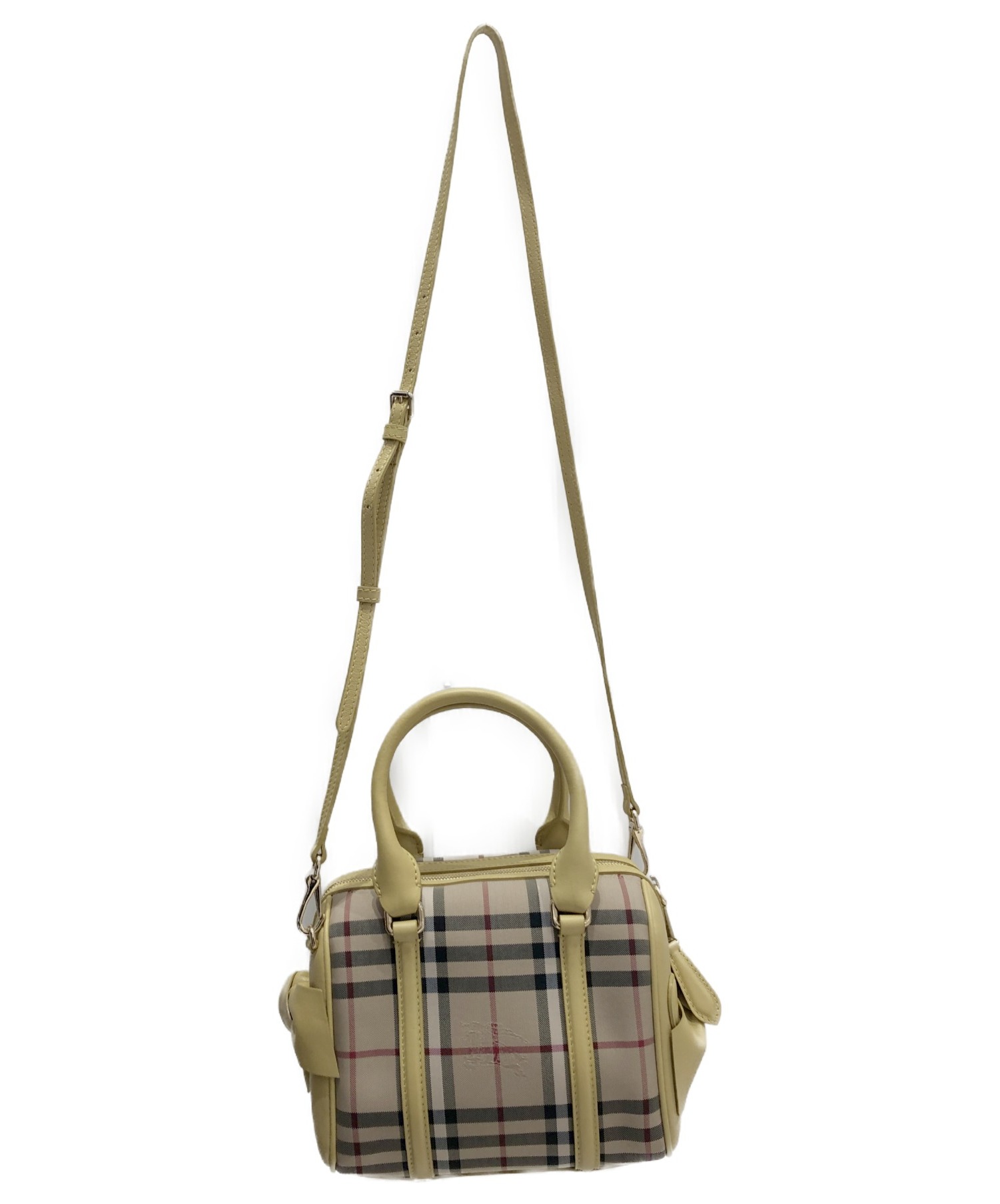 中古・古着通販】BURBERRY (バーバリー) 2WAYリボンショルダーバッグ 