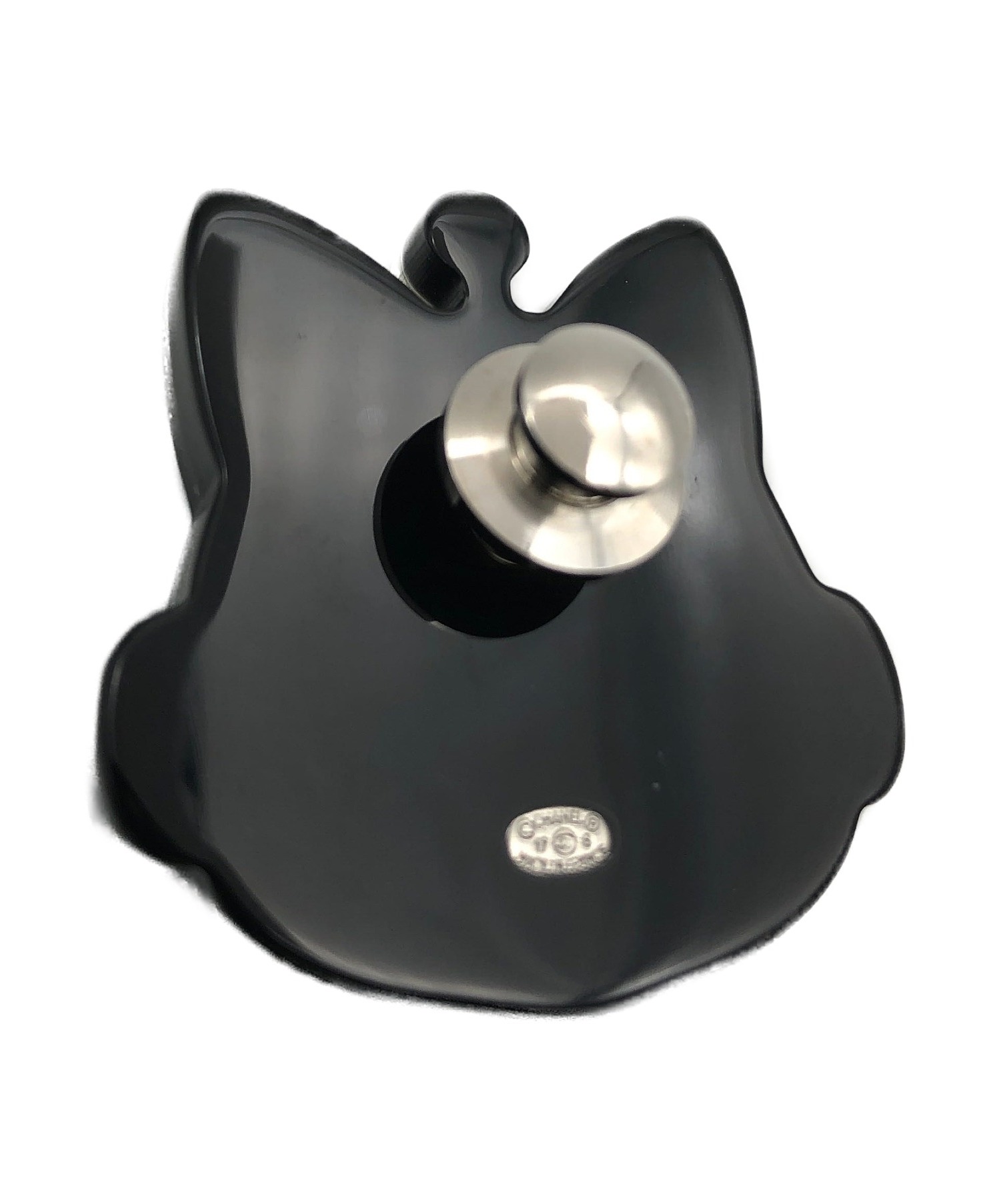 シャネル　猫　キャットロボット　ブローチ　正規品　箱付き シャネル猫キャットロボットブローチ正規品箱付き