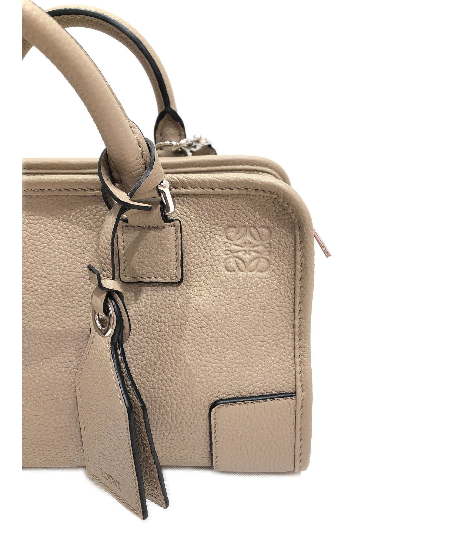 中古・古着通販】LOEWE (ロエベ) 2WAYショルダーバッグ サンド サイズ