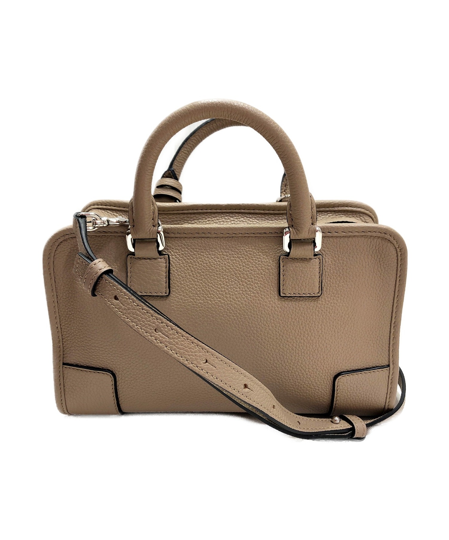 中古・古着通販】LOEWE (ロエベ) 2WAYショルダーバッグ サンド サイズ