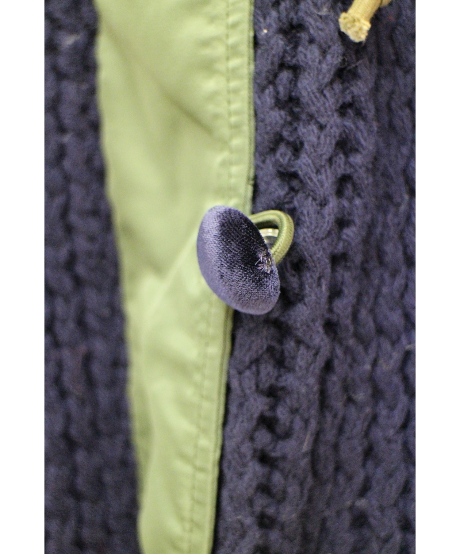 中古・古着通販】sacai (サカイ) CABLE KNIT × MA-1 JACKET アイボリー