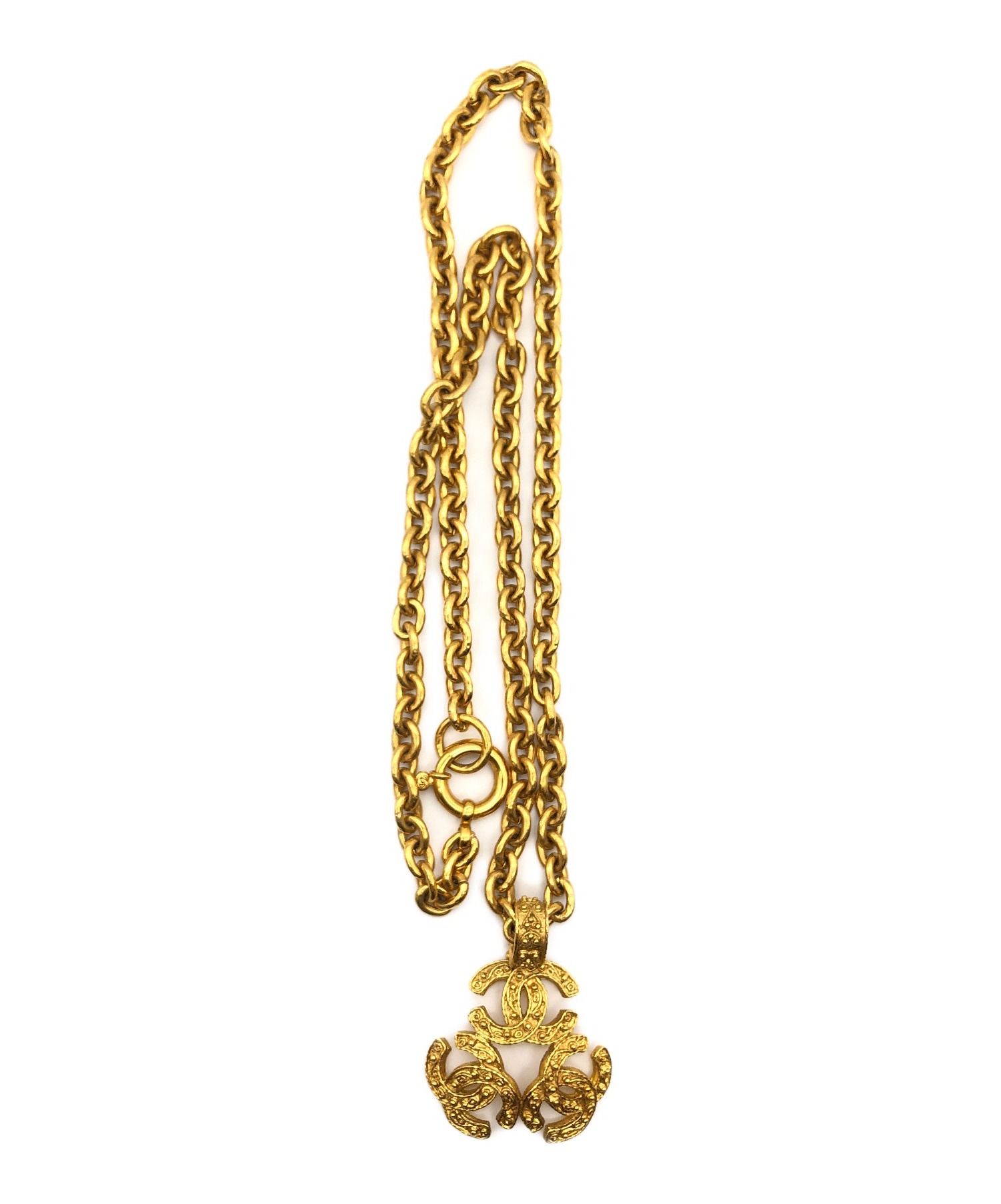 中古・古着通販】CHANEL (シャネル) ヴィンテージトリプルココ 
