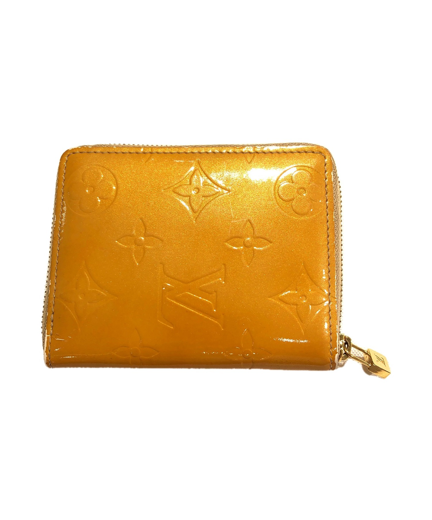【専用】 【中古品】ルイヴィトン ヴェルニ 財布 イエロー 中古・古着通販】LOUIS VUITTON (ルイ ヴィトン) ラウンド