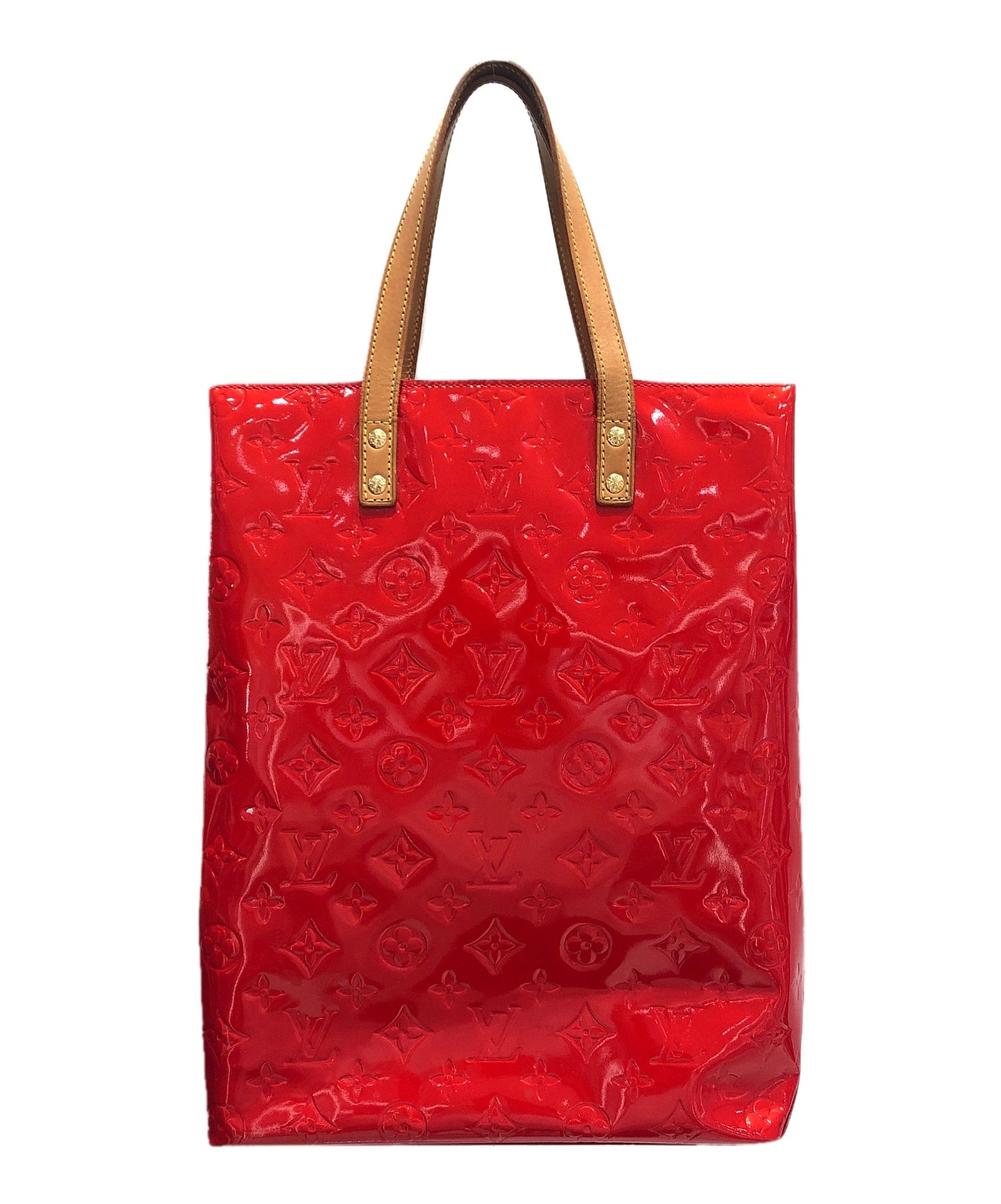 中古・古着通販】LOUIS VUITTON (ルイ ヴィトン) リードMM レッド